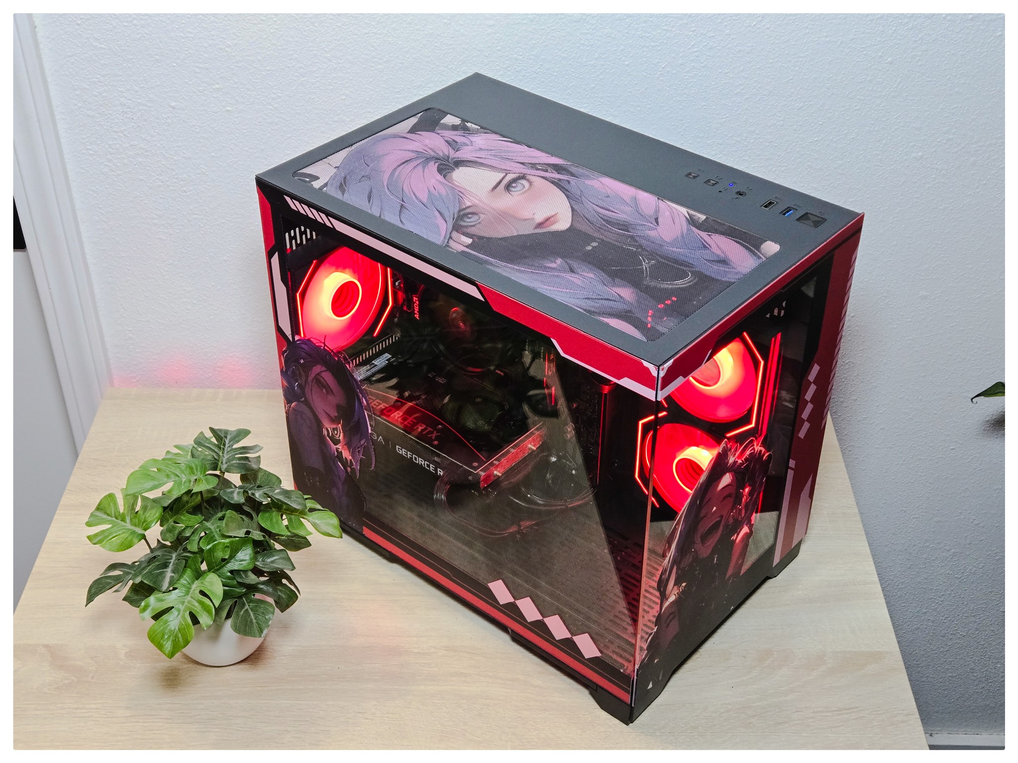 RTX 3050 | Ryzen 5 5500 | 1TB SSD | Leauge Of Legends Jinx PC