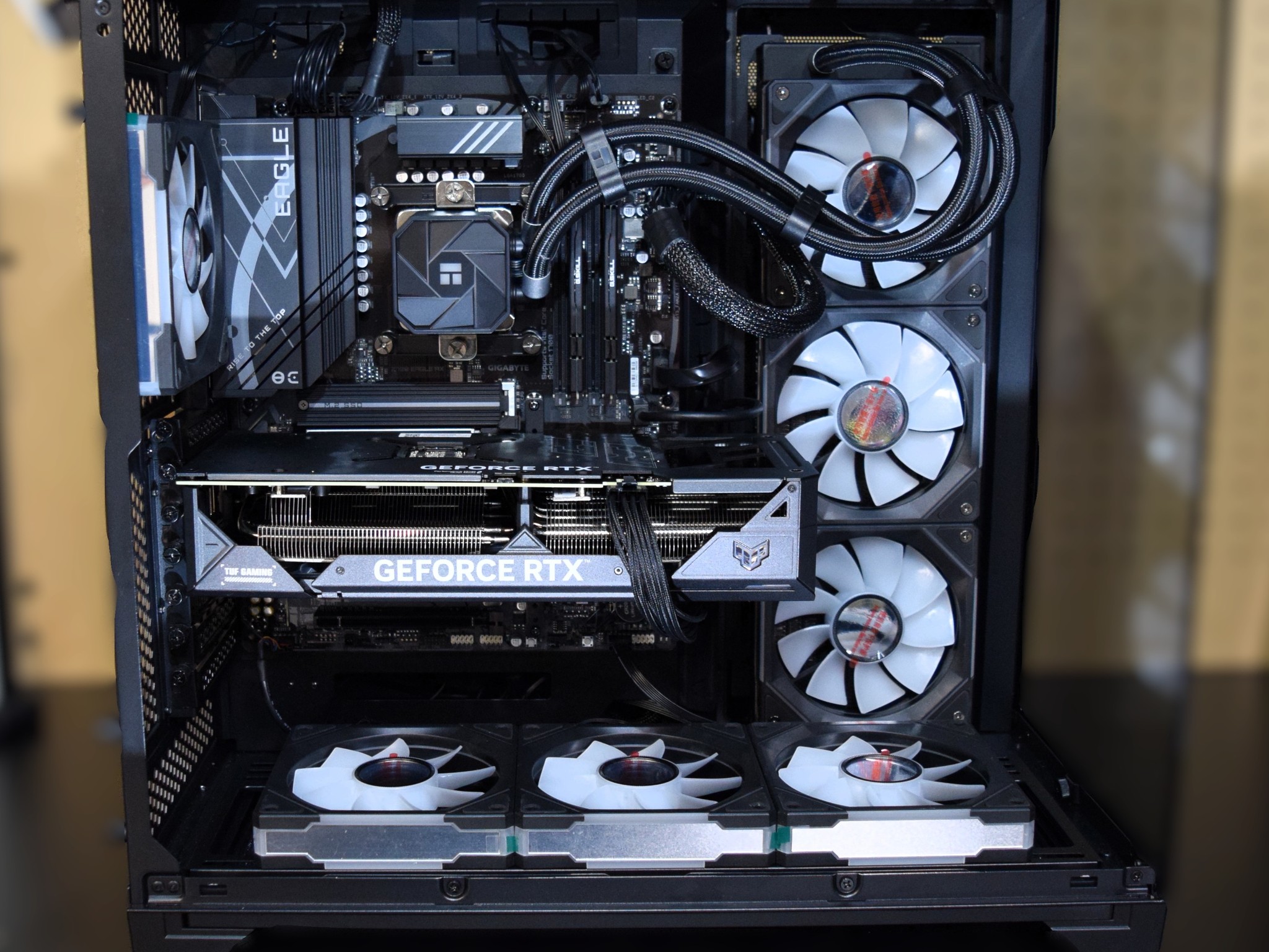 (NEW) 4K / 1440p Ultra Gaming PC All New Parts: Nvidia Asus Tuf 4070 | 1TB NVME |...