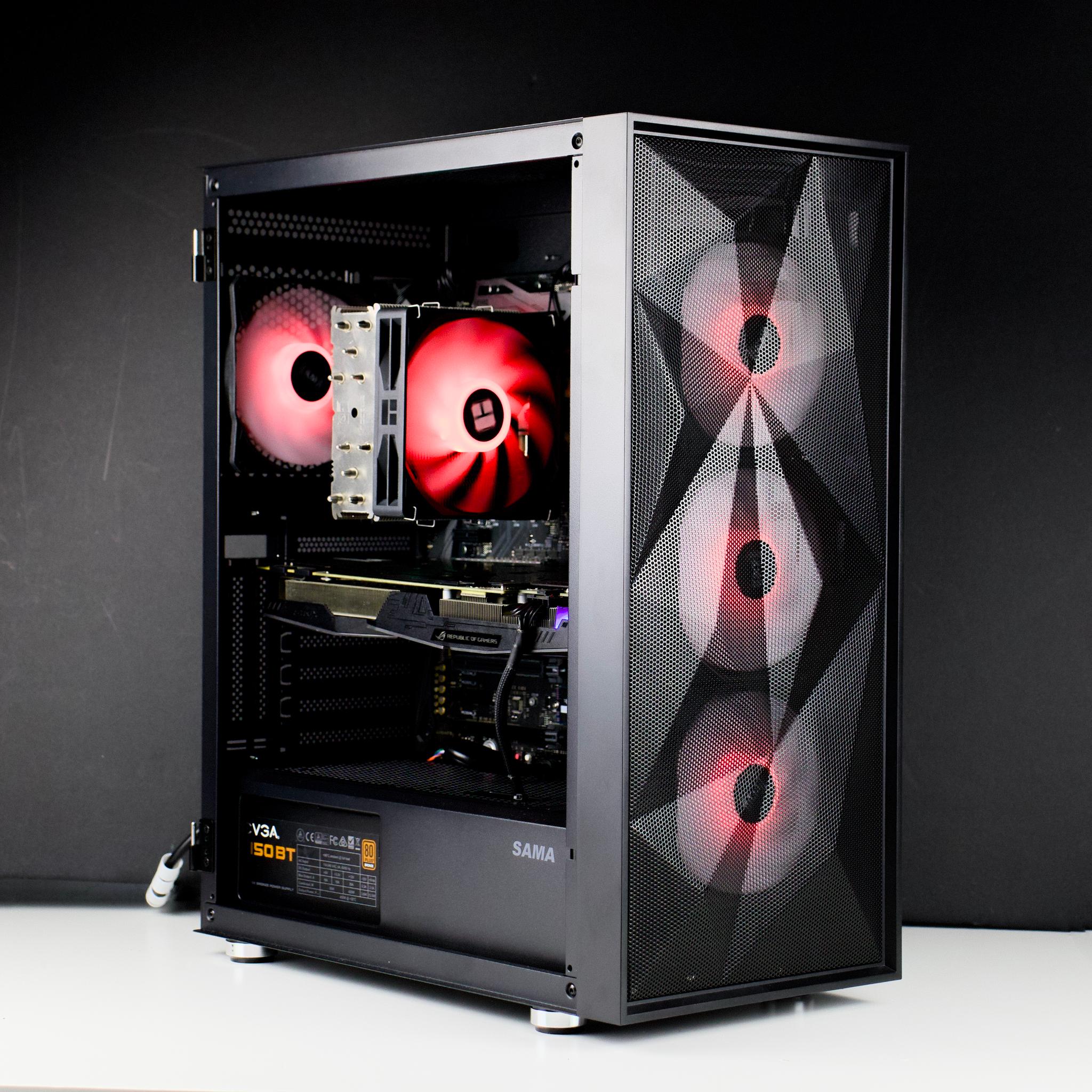 🔥Budget Gaming PC - Intel i7, GTX 1070, 16GB DDR4, 500GB SSD, WiFi - RGB🔥