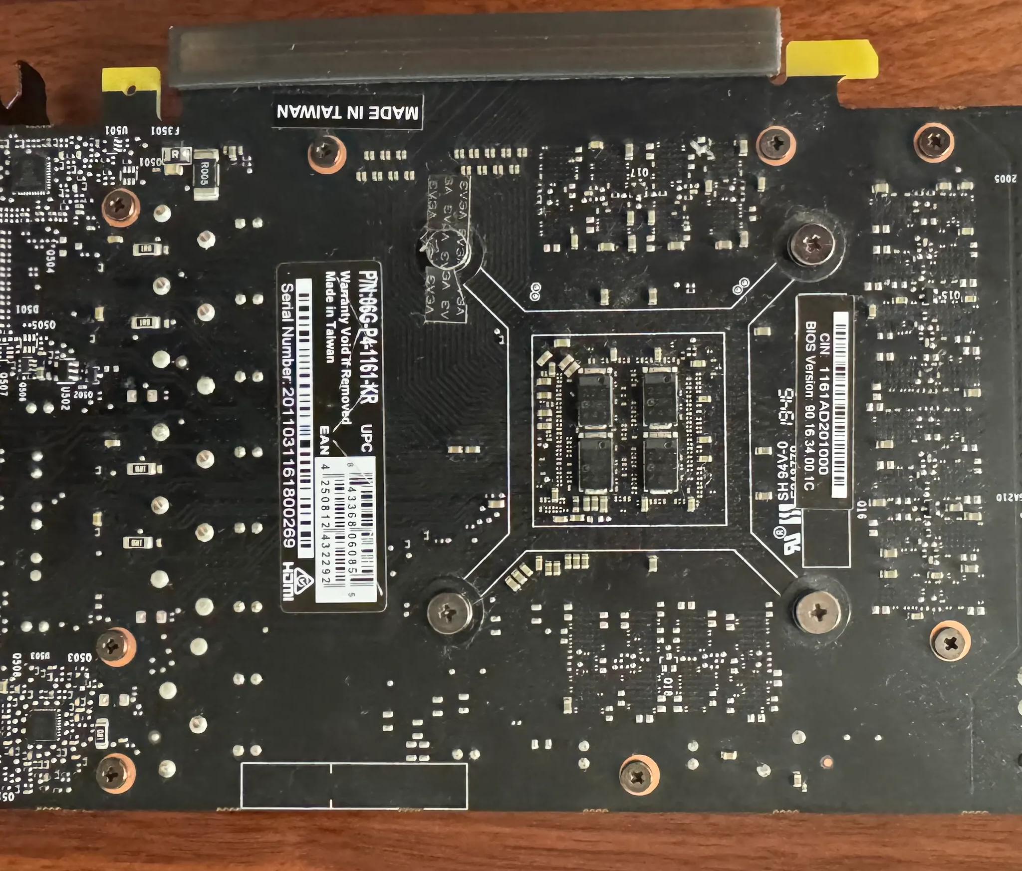 NVIDIA EVGA GEFORCE GTX 1660 6GB