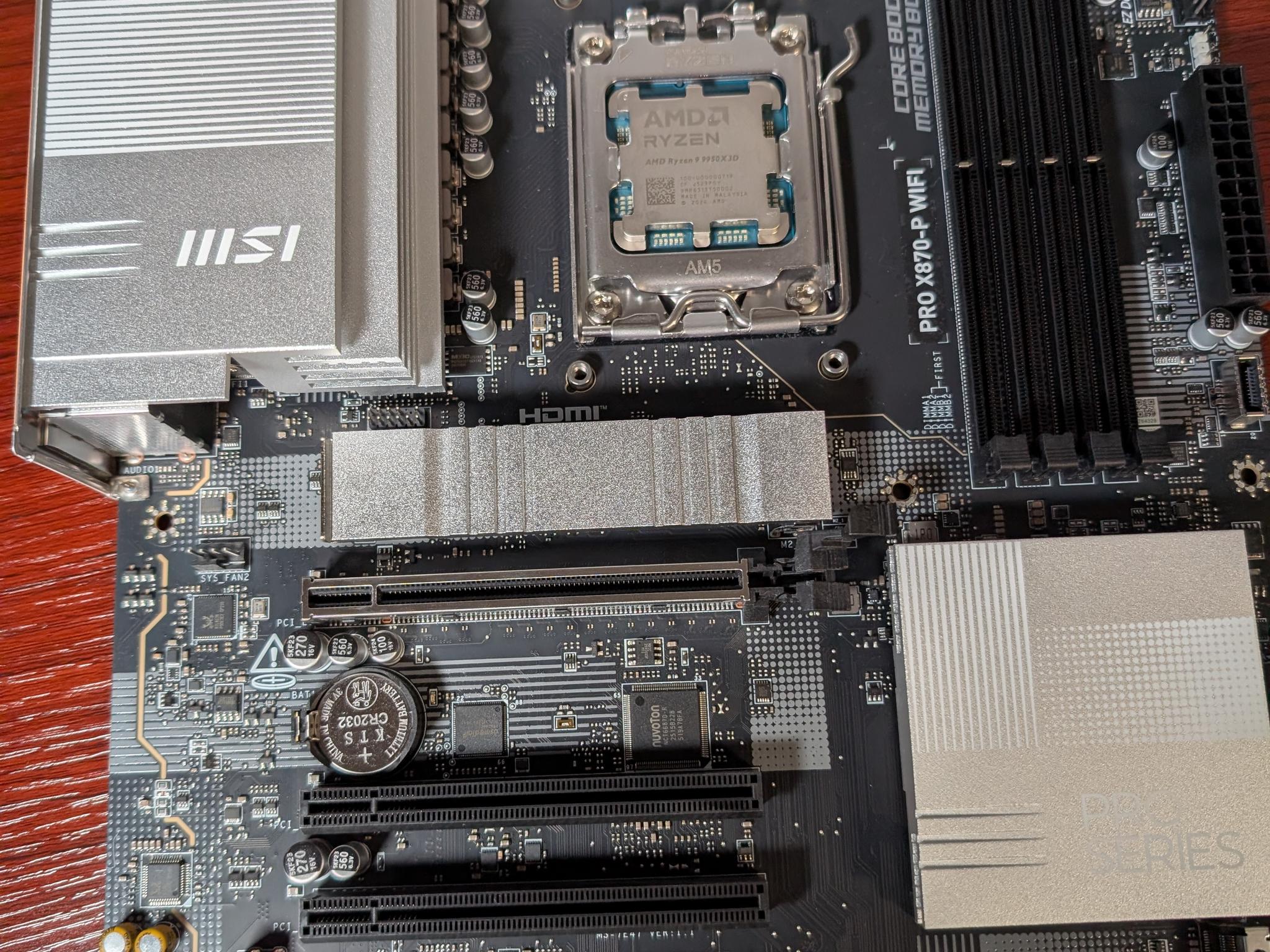 9950X3D CPU + X870 Motherboard Bundle