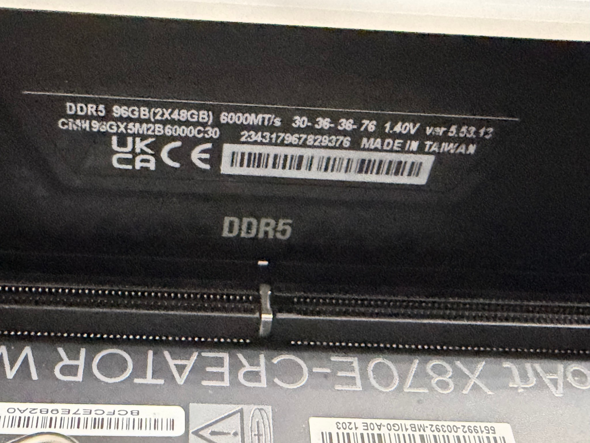 Asus x870e ProArt Ryzen 9950x 96db DDR5 bundle