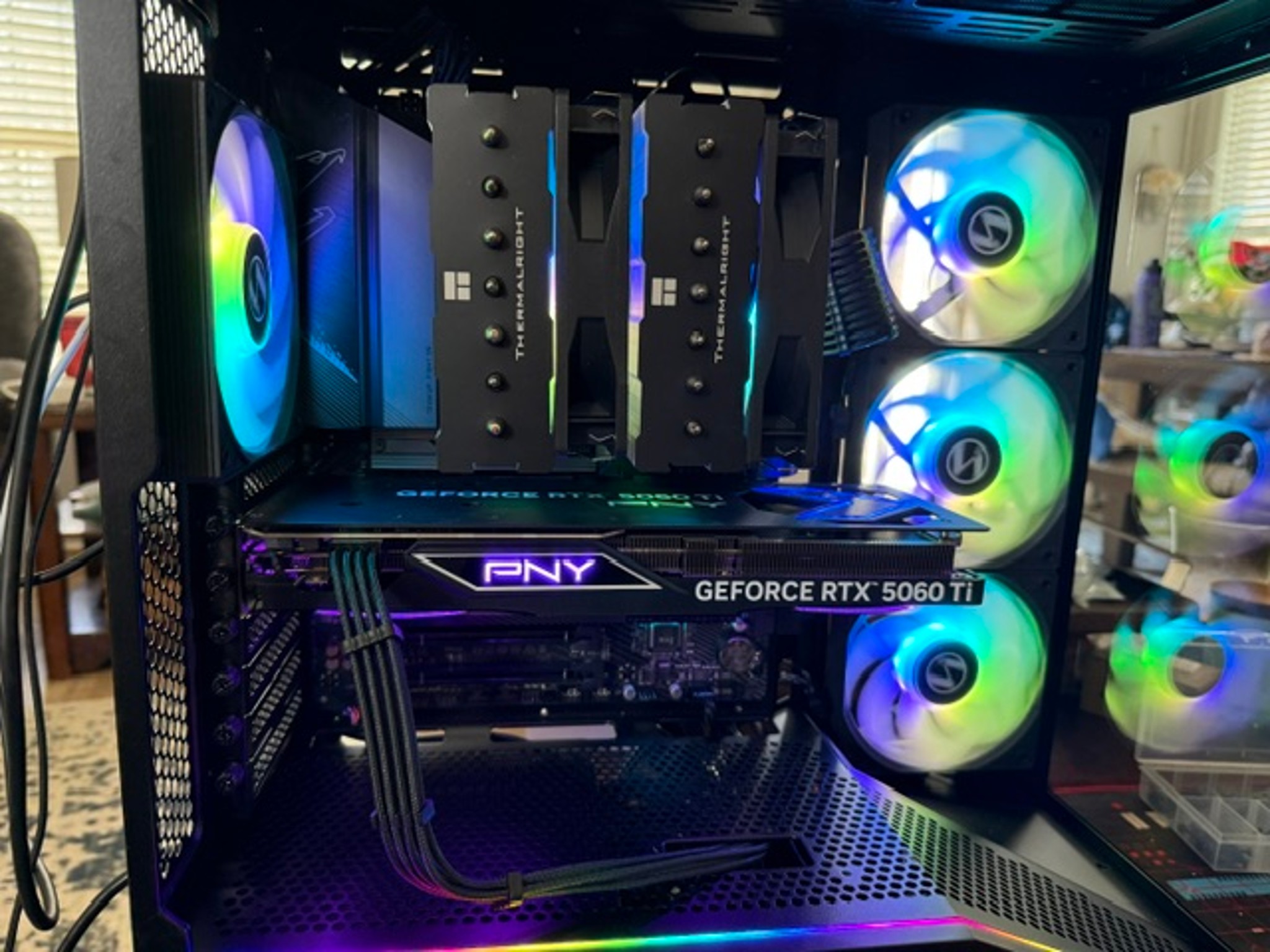 Custom Gaming PC  5060ti 16GB  and 9700X