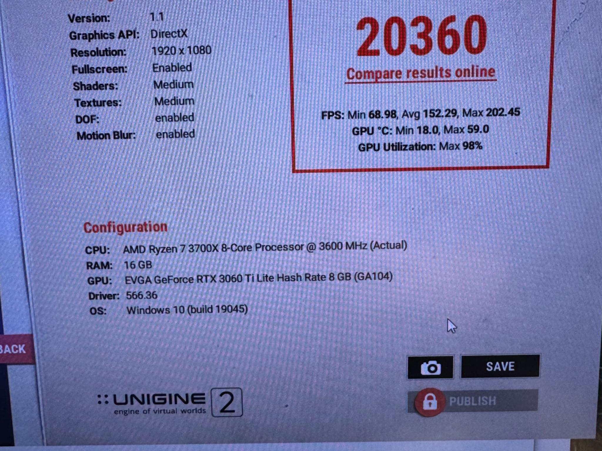 Gaming PC RTX 3060 ti