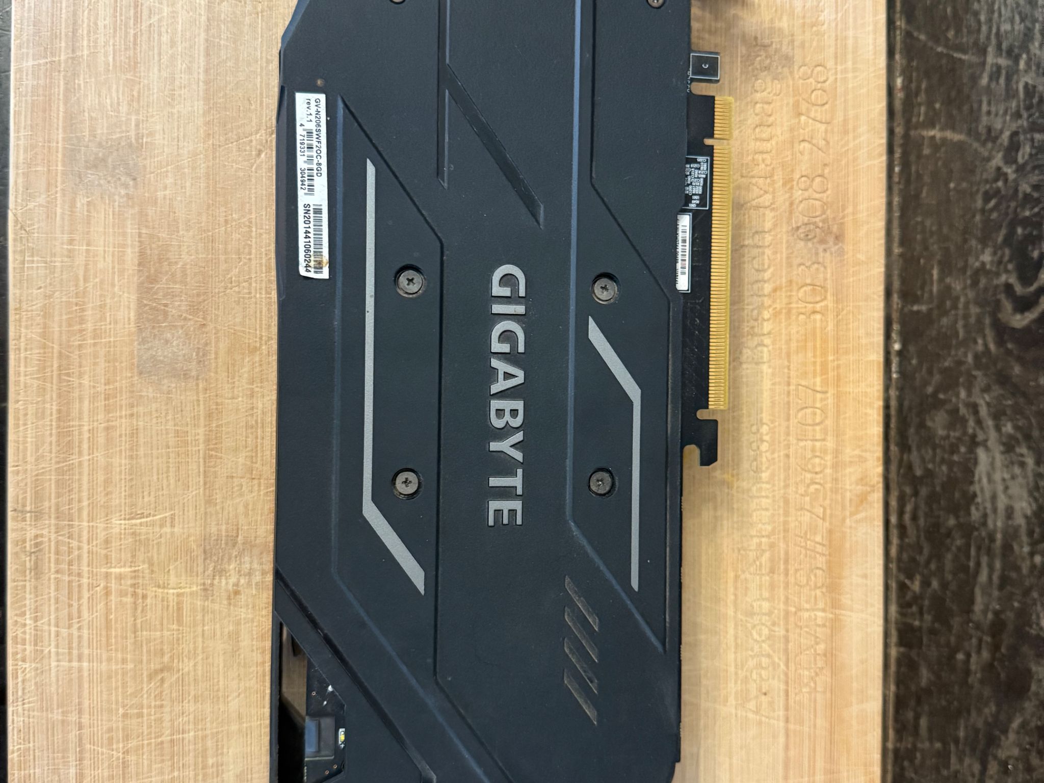 Gigabyte GEFORCE RTX 2060 super dual fan