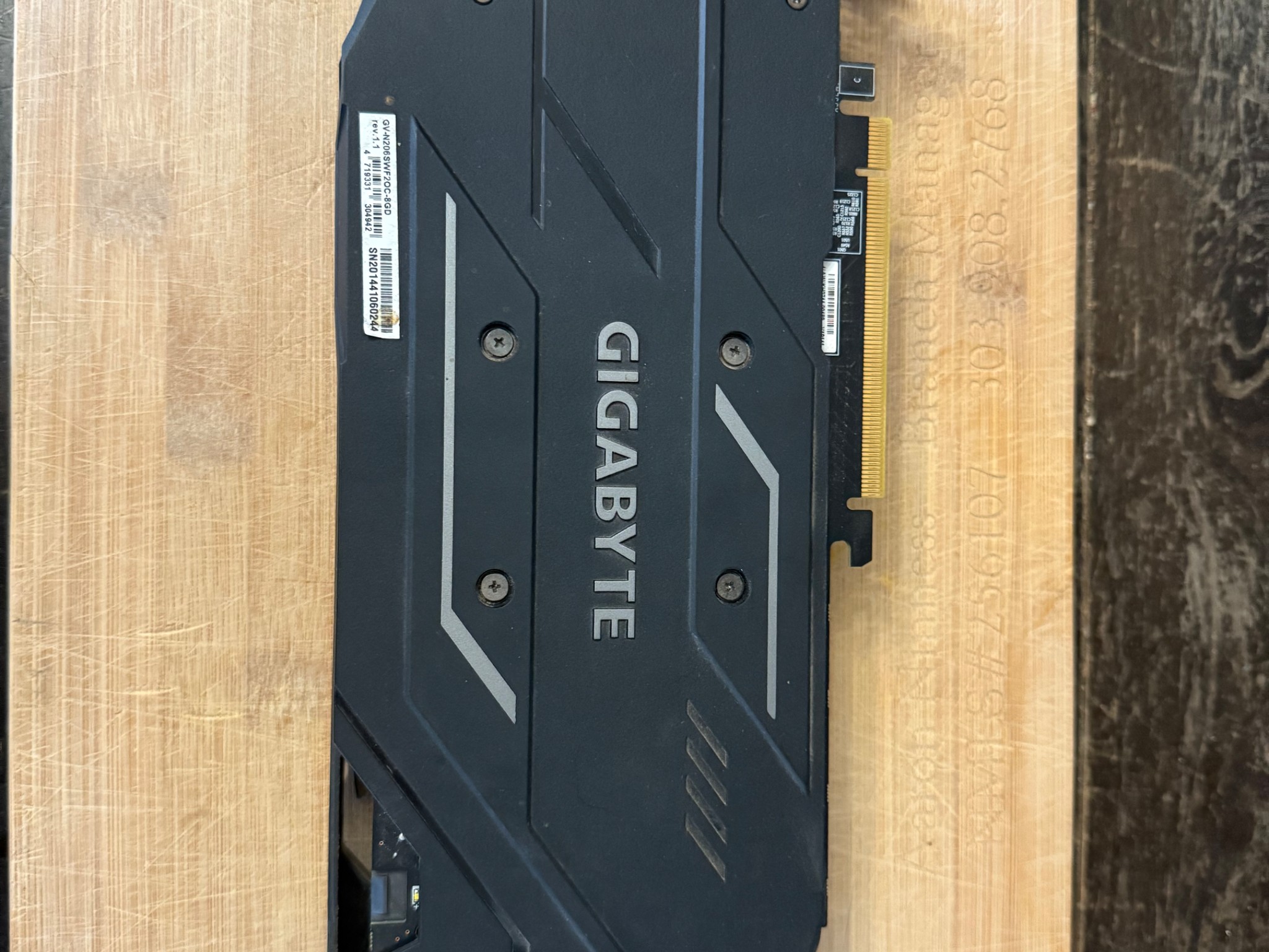 Gigabyte GEFORCE RTX 2060 super dual fan