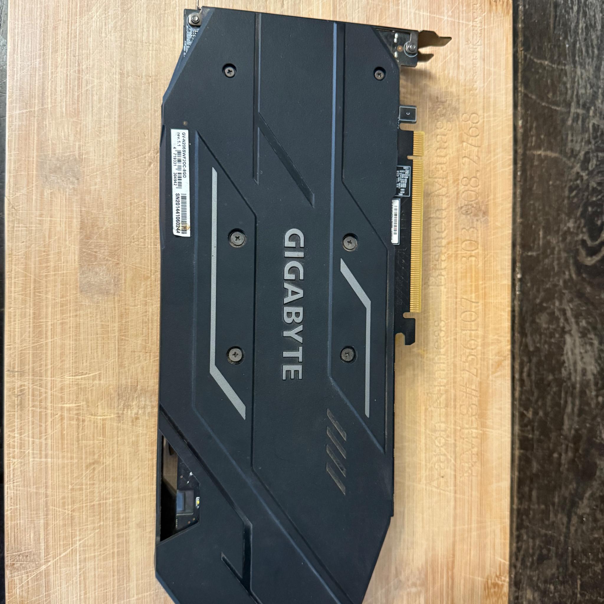 Gigabyte GEFORCE RTX 2060 super dual fan