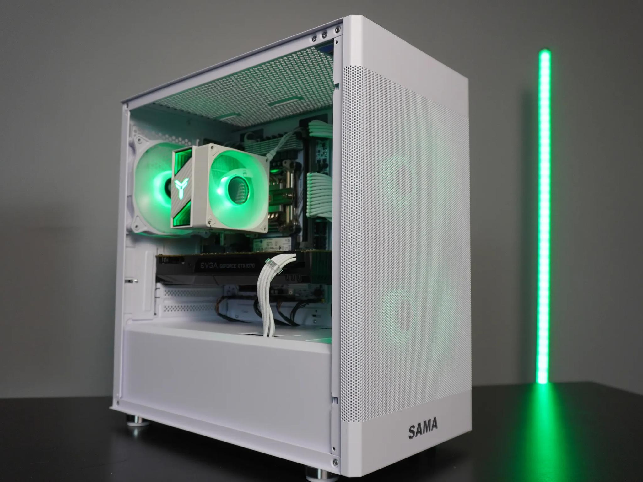 🤍CLEAN🤍 1080p Value PC 💚GTX 1070 8gb 💙Intel Xeon 10 Cores 20 Threads | 16GB RAM | 1TB NVME