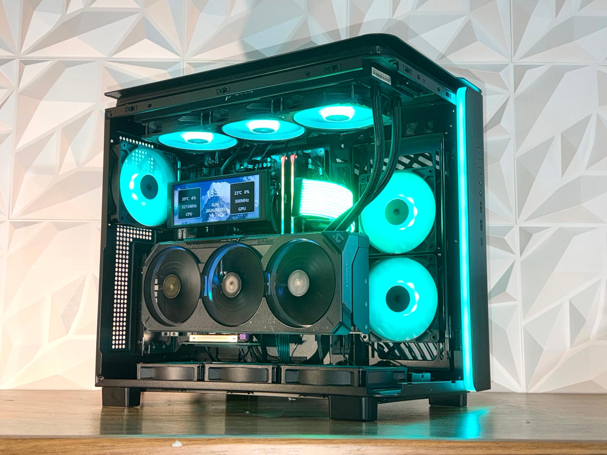 ⚡RTX 5070 TI | 9800x3d | 32gb DDR5 | 2tb NVMe SSD | Windows 11 | "Project Nebula 95"