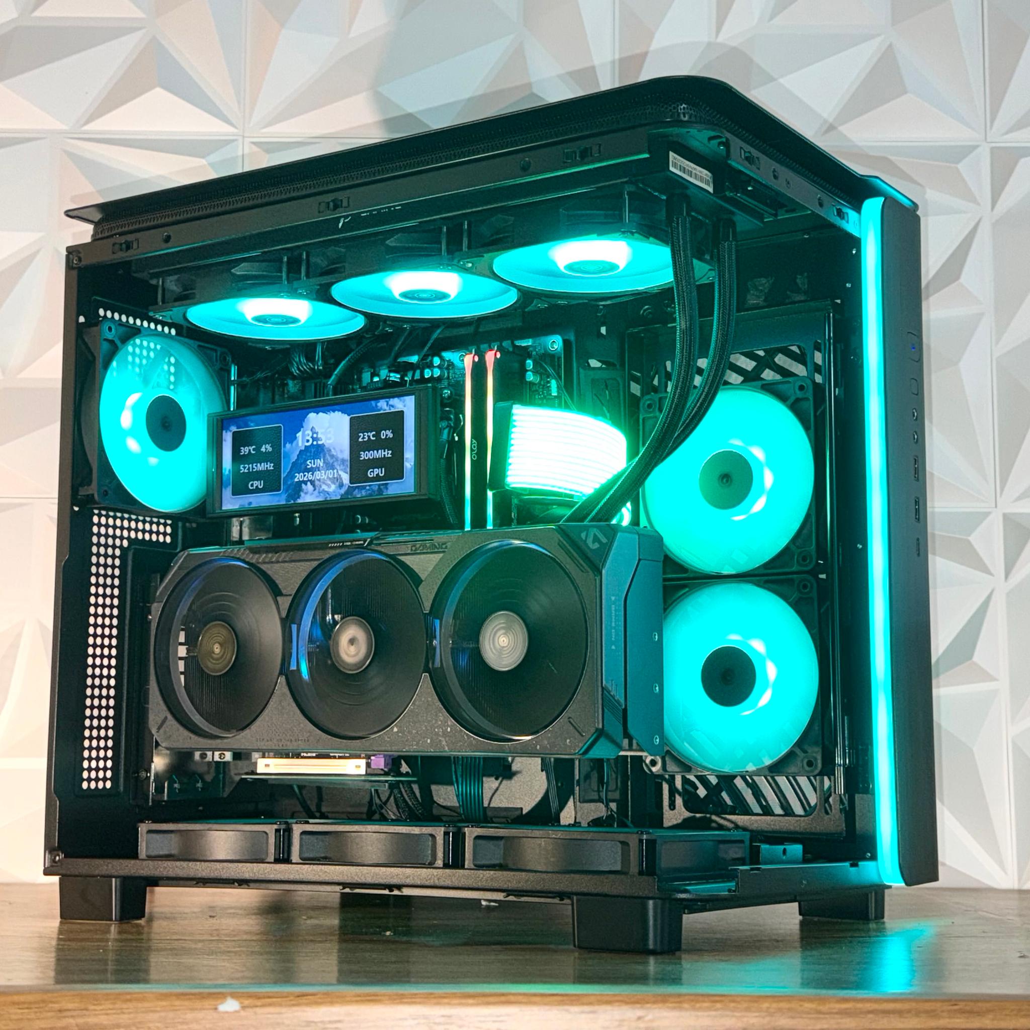 ⚡RTX 5070 TI | 9800x3d | 32gb DDR5 | 2tb NVMe SSD | Windows 11 | "Project Nebula 95"