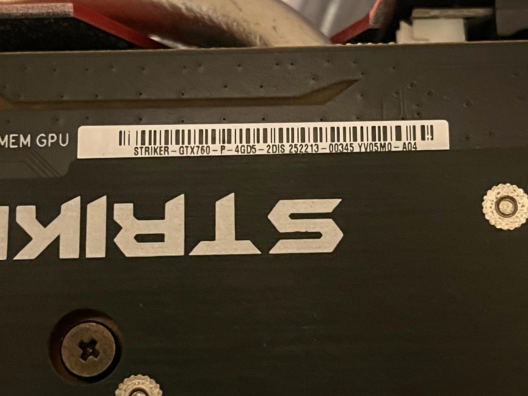 ASUS ROG Striker GTX 760 Platinum 4GB
