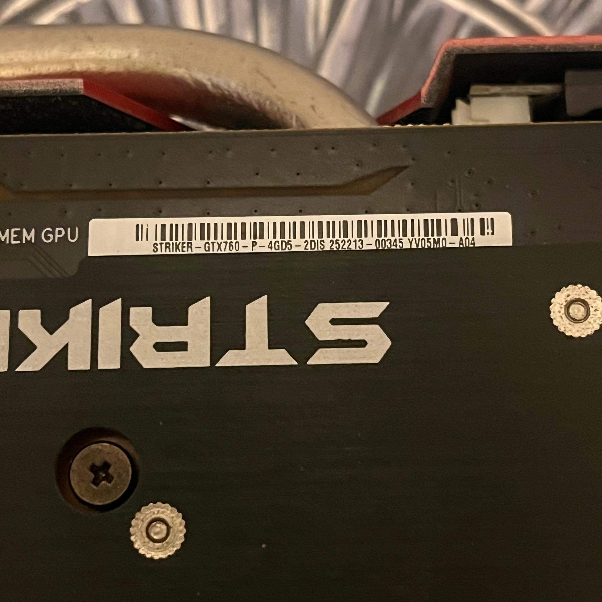 ASUS ROG Striker GTX 760 Platinum 4GB