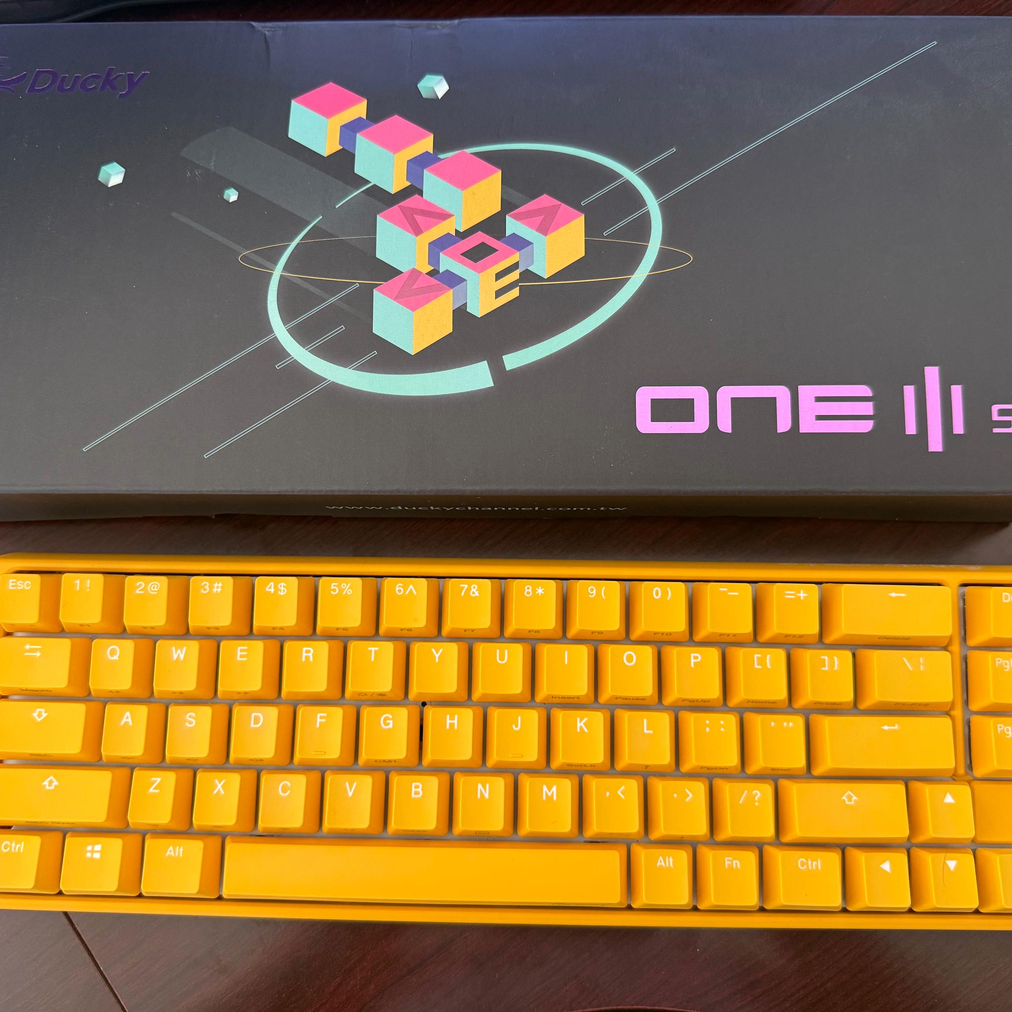 Yellow Ducky One 3 SF 65% Hotswap RGB Double Shot PBT Mechanical Keyboard