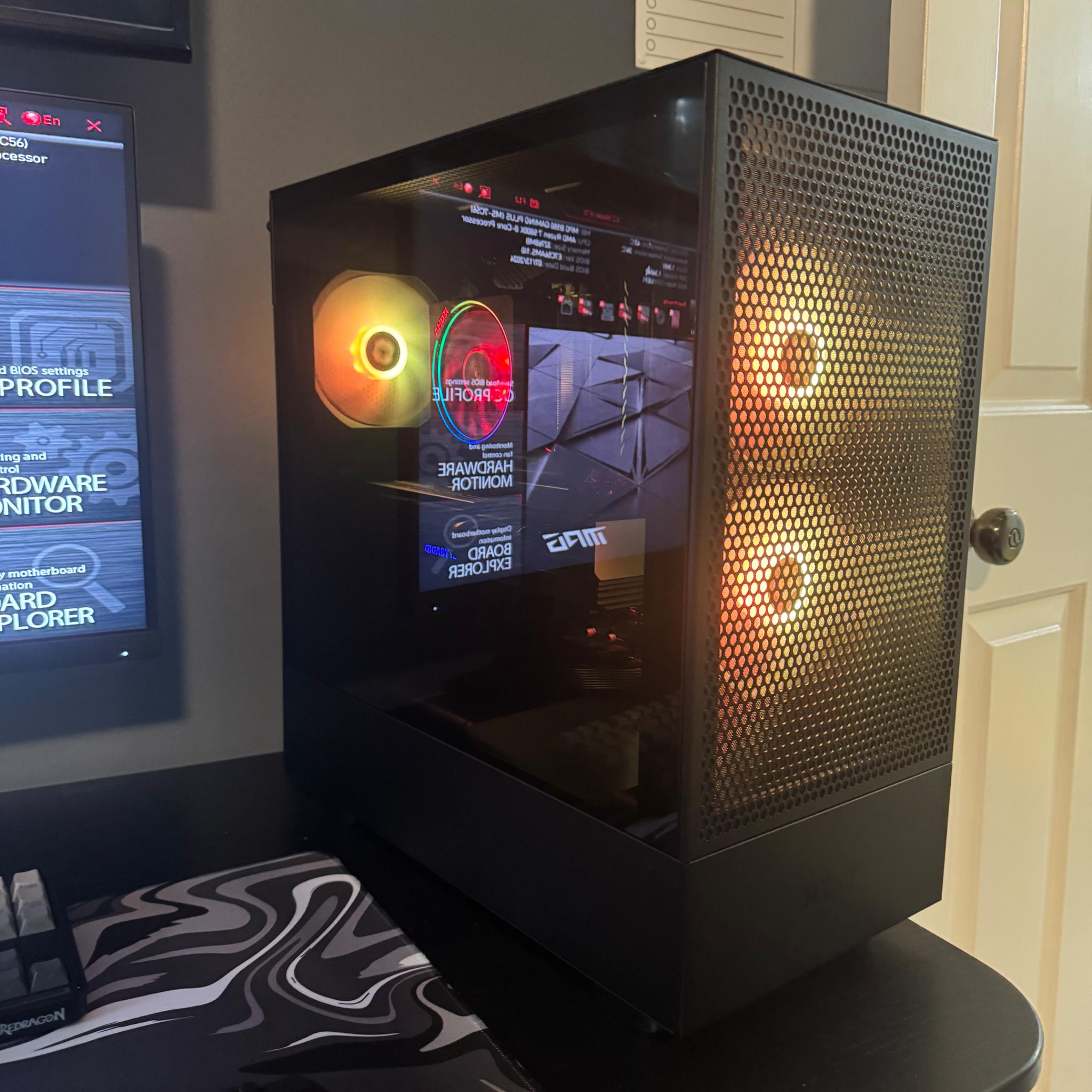 💻 Custom Gaming PC – RX 7800 XT | Ryzen 7 5800X | 32GB RAM | 1TB SSD