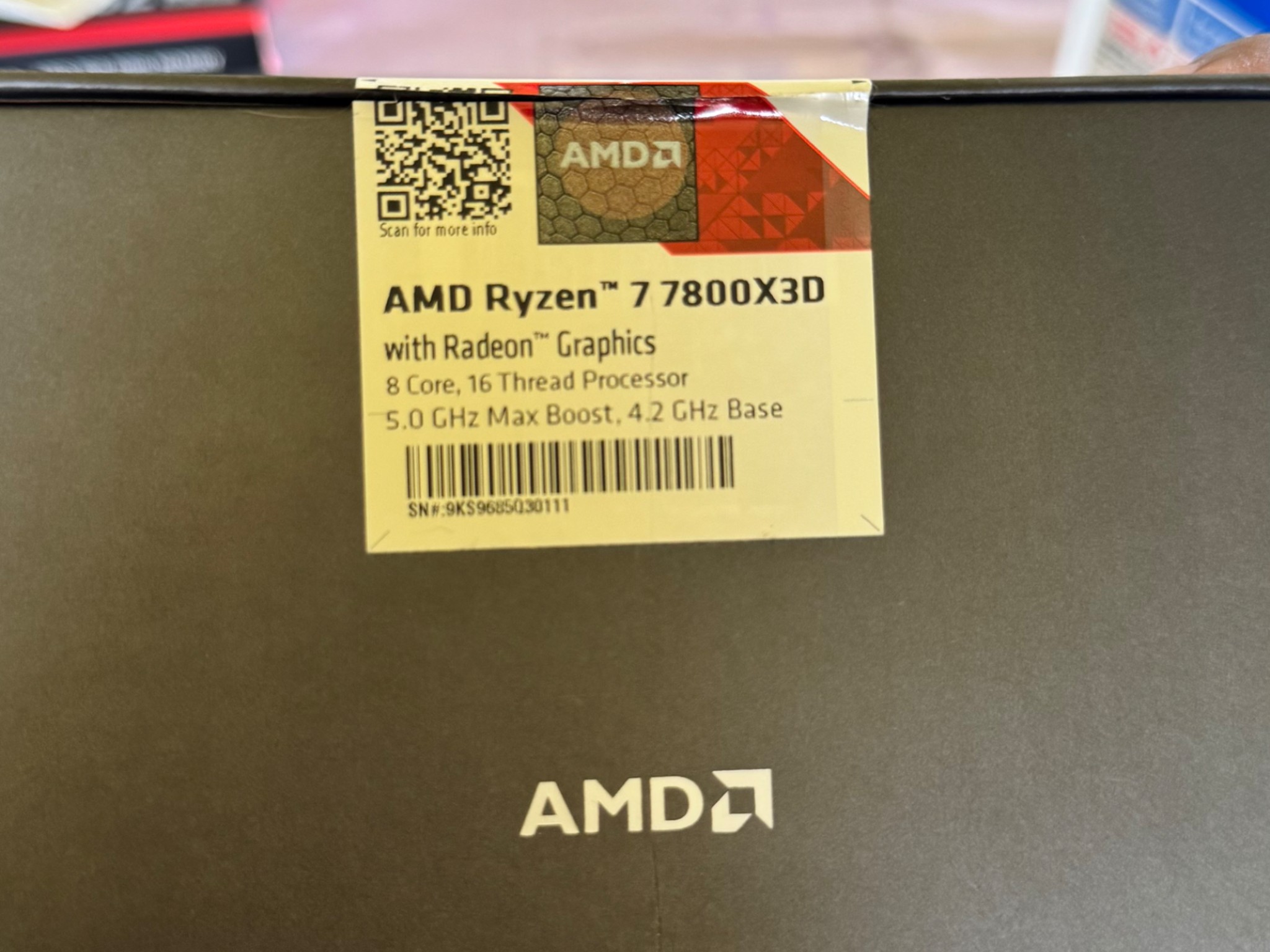 Ryzen 7 7800x3d