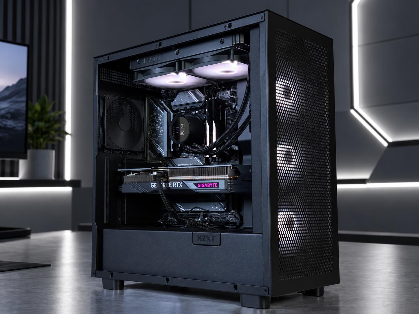 🖤VADER V2 Gaming PC | RTX 4070 TI | I7-13700KF | 32GB DDR5 | 1TB NVME | FREE SHIPPING