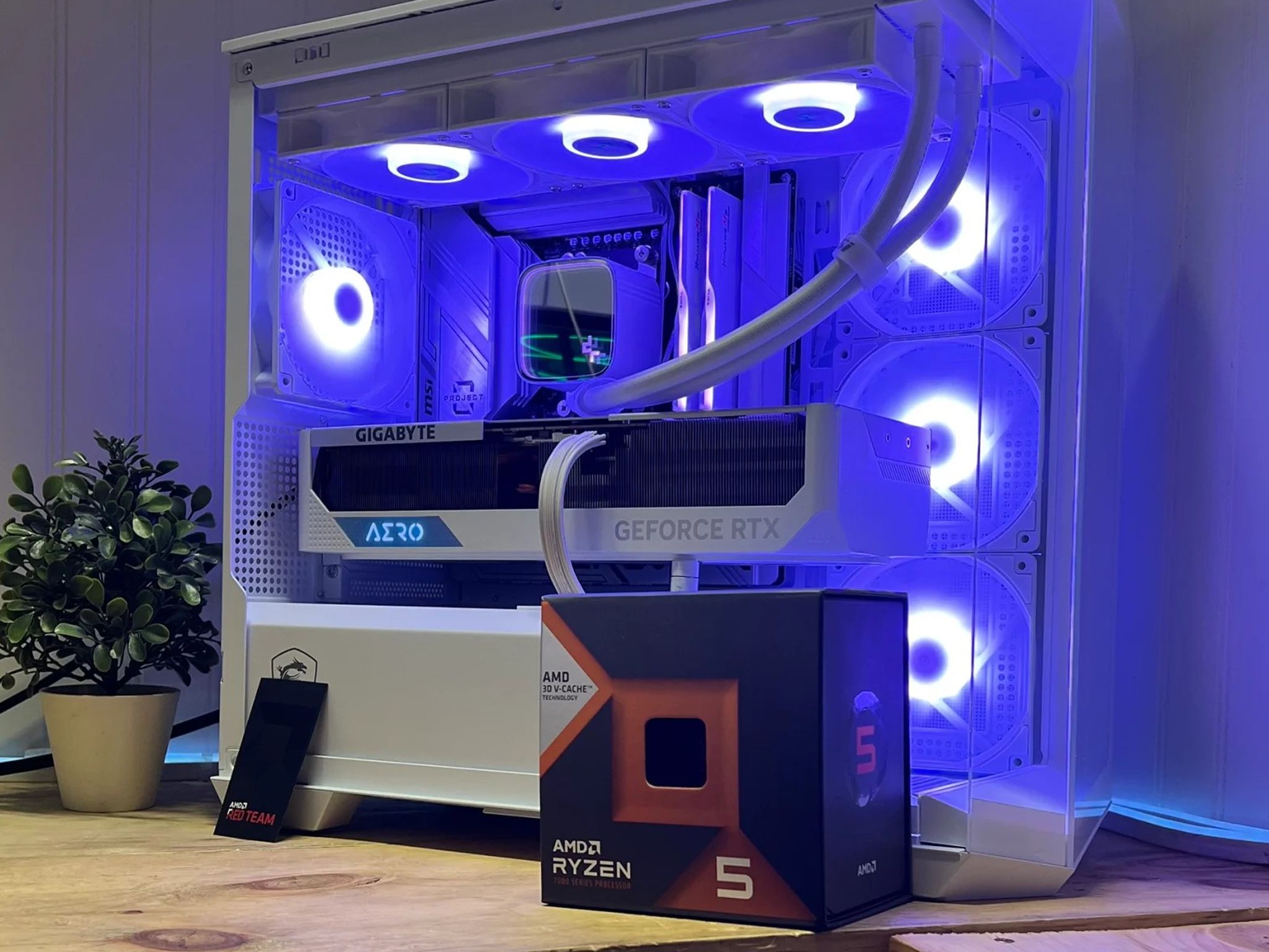 Clean and fast 4090/7600x3d/32g ddr5/2tb nvme/1000 watt psu