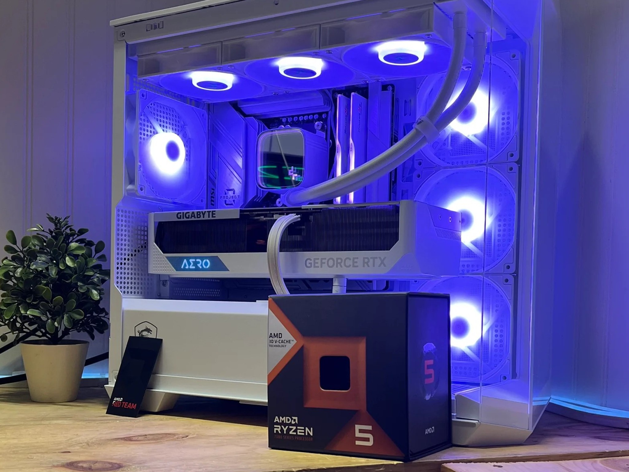 Clean and fast 4090/7600x3d/32g ddr5/2tb nvme/1000 watt psu
