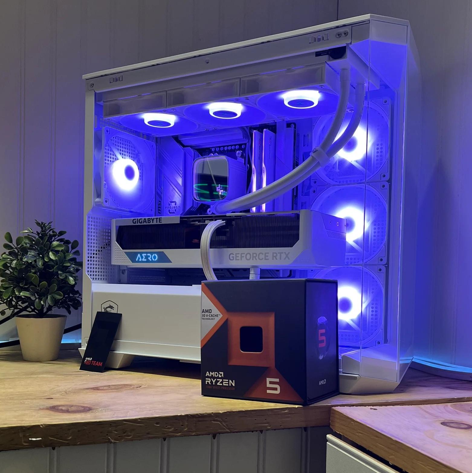Clean and fast 4090/7600x3d/32g ddr5/2tb nvme/1000 watt psu