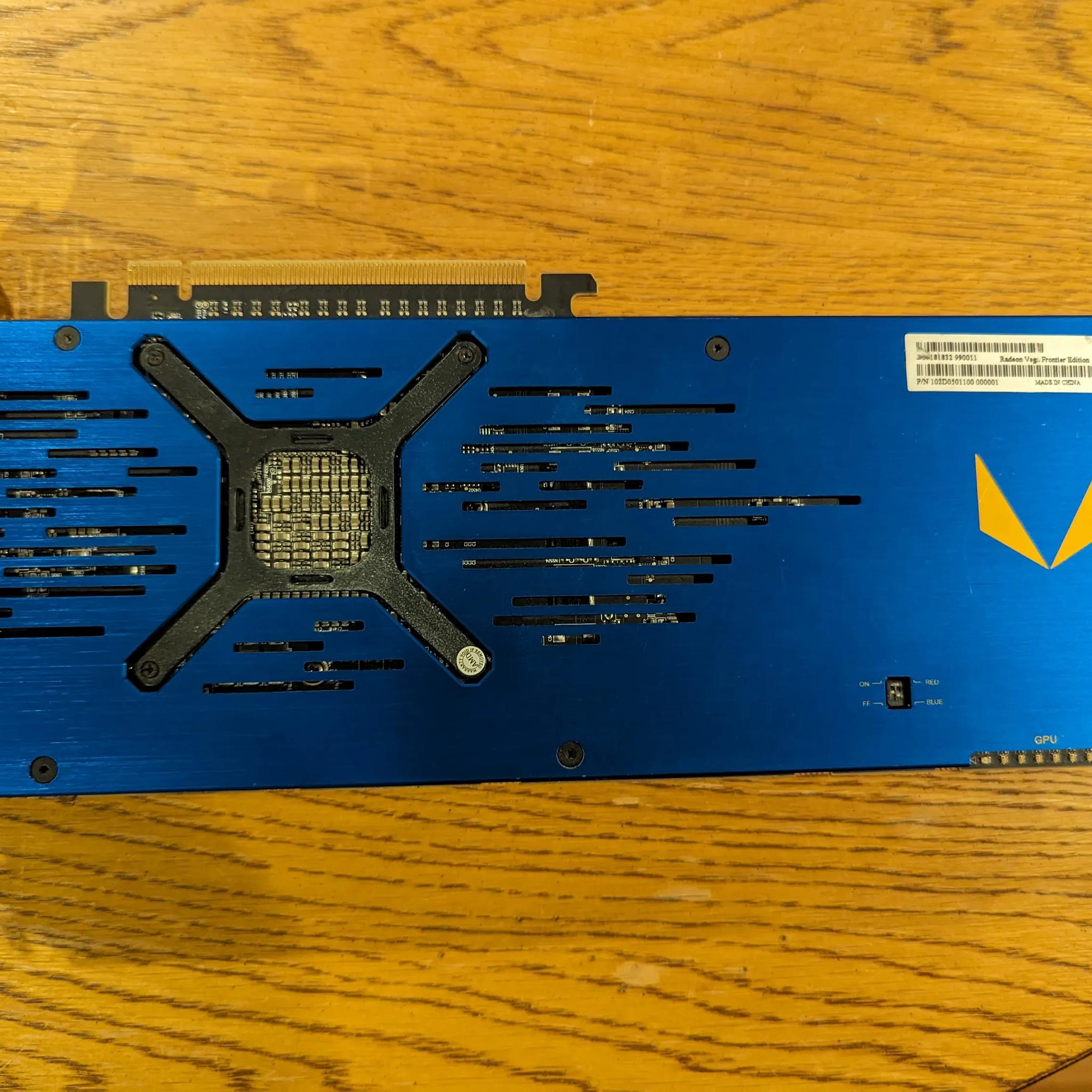 AMD Radeon Vega Frontier Edition 16GB HBM2 Graphics/Video Card GPU