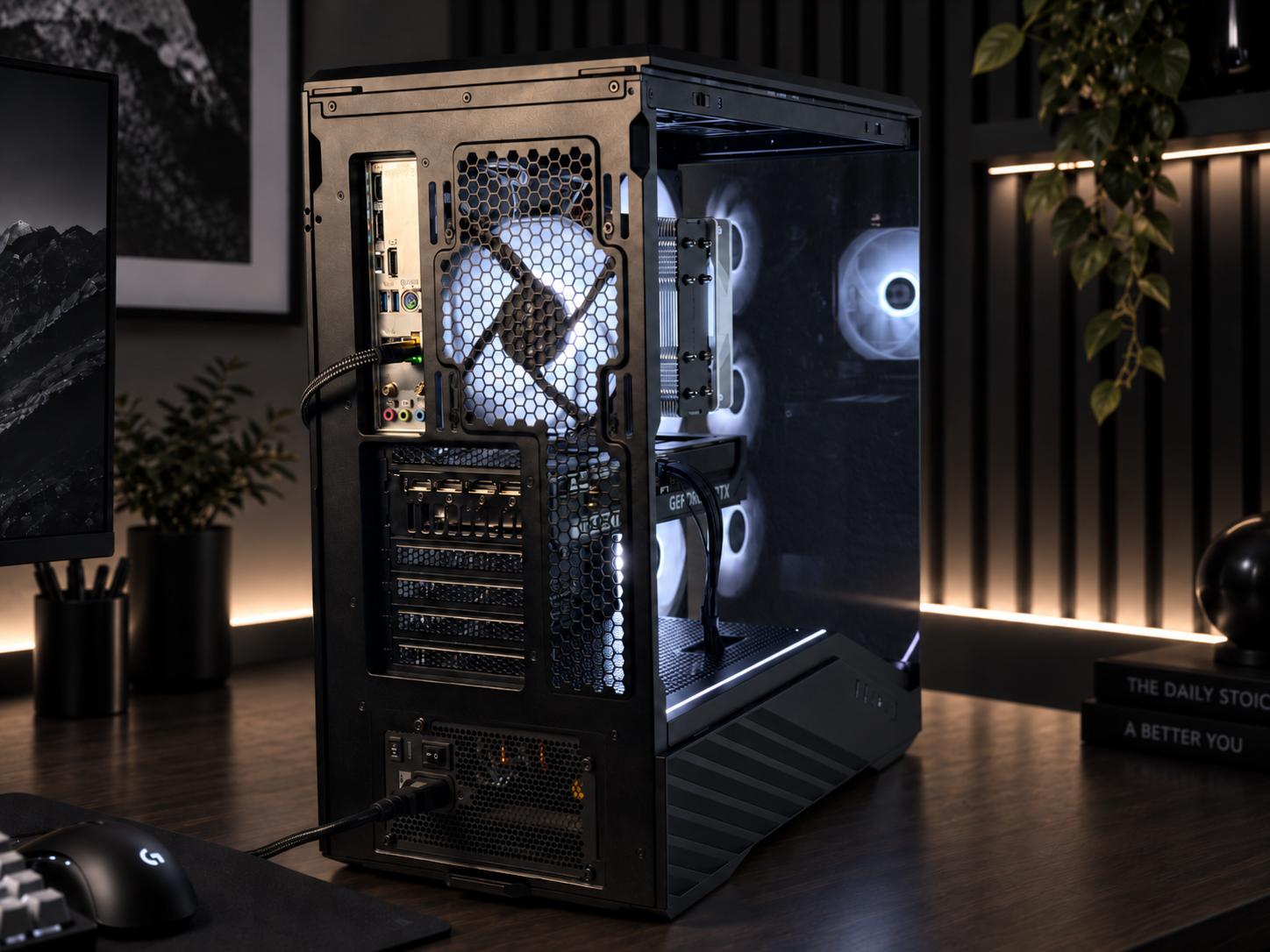 🥷🖤 VADER GAMING PC | RTX 5070 12GB | Ryzen 5 7600 | 16GB DDR5 | 1TB NVME | WiFi & BT | FREE SHIP