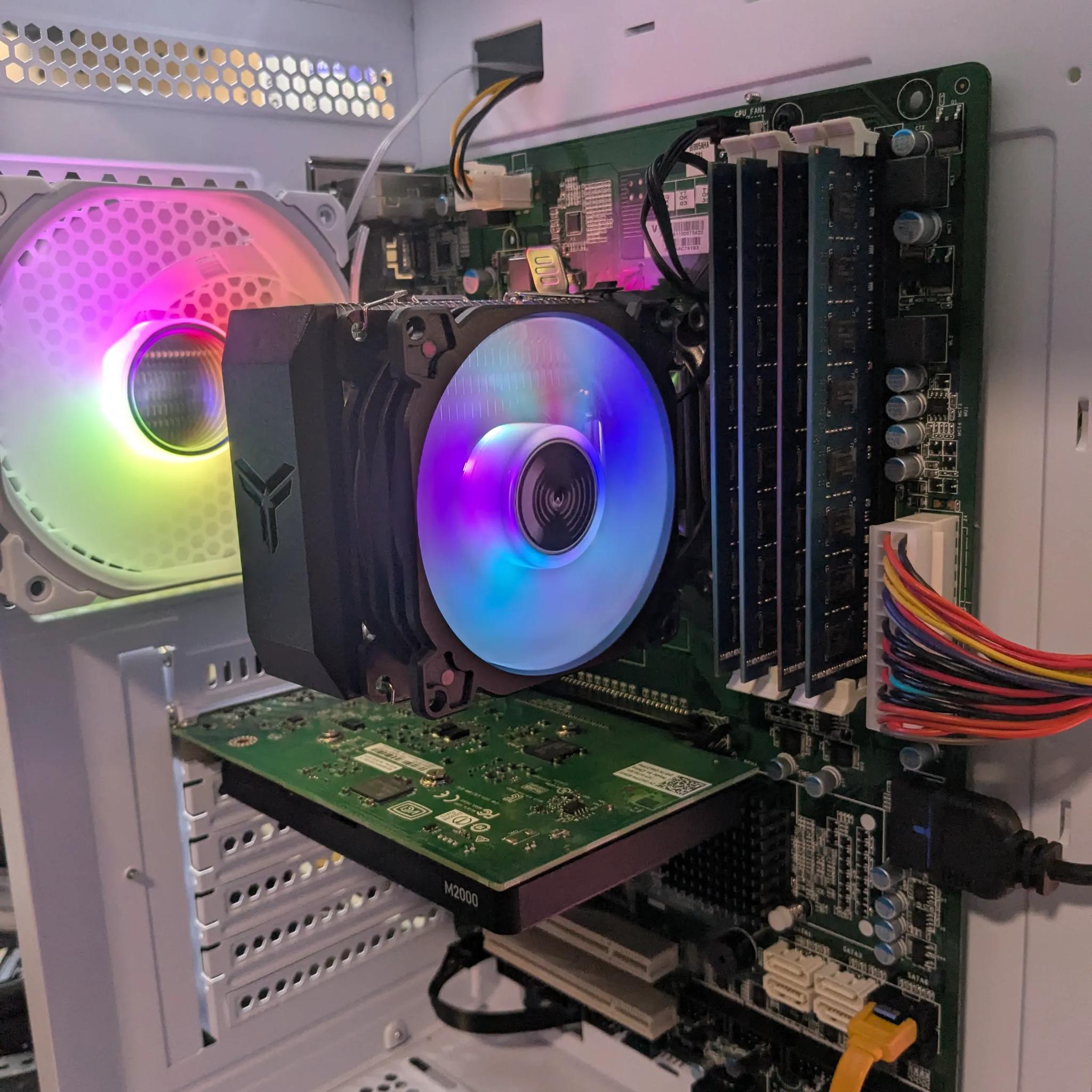 70 FPS Fortnite | 180 Day Warranty | i5-4570S, 16GB RAM, 500GB SSD, Nvidia 4GB GPU, RGB, WiFi