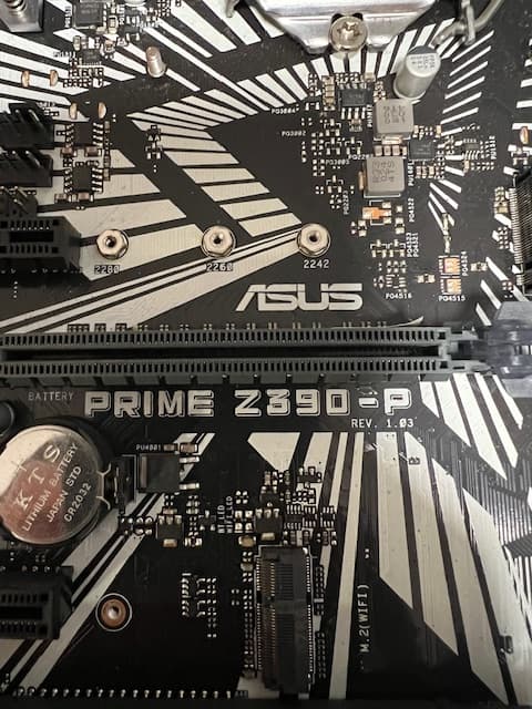 ASUS Prime Z390-P LGA 1151 (300 Series) Intel Z390 SATA 6Gb/s ATX Intel Motherboard