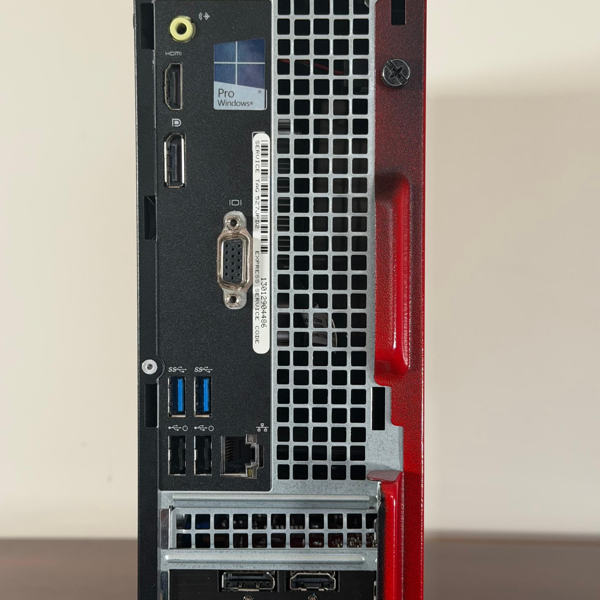 🔴⚫Red and Black Budget Beast🔴⚫ i5 6500 | 16GB RAM | Rx 6400 | 500GB SSD