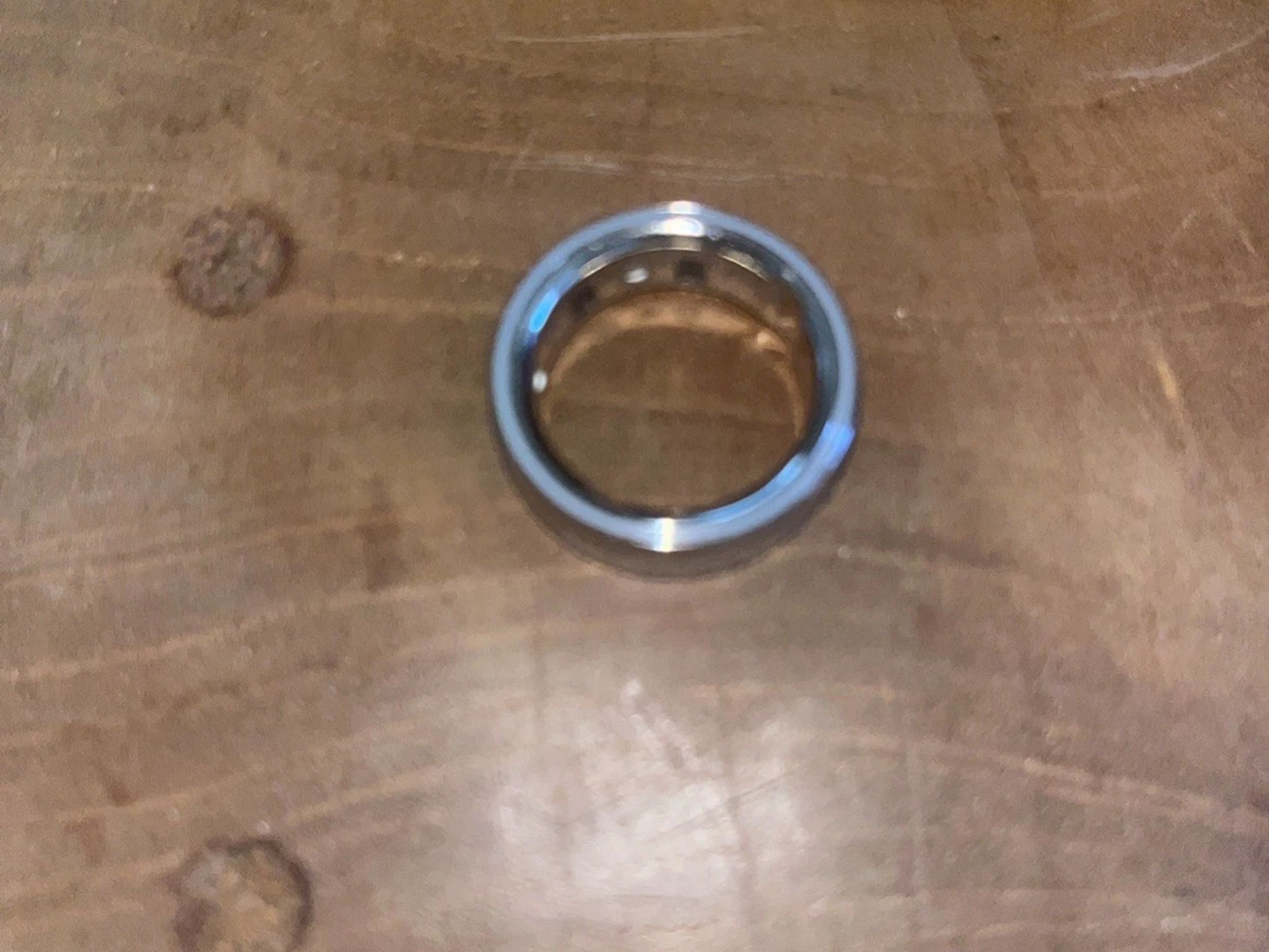 Oura Ring Gen 4 - Silver - Size 9 - Includes Charger & Ring