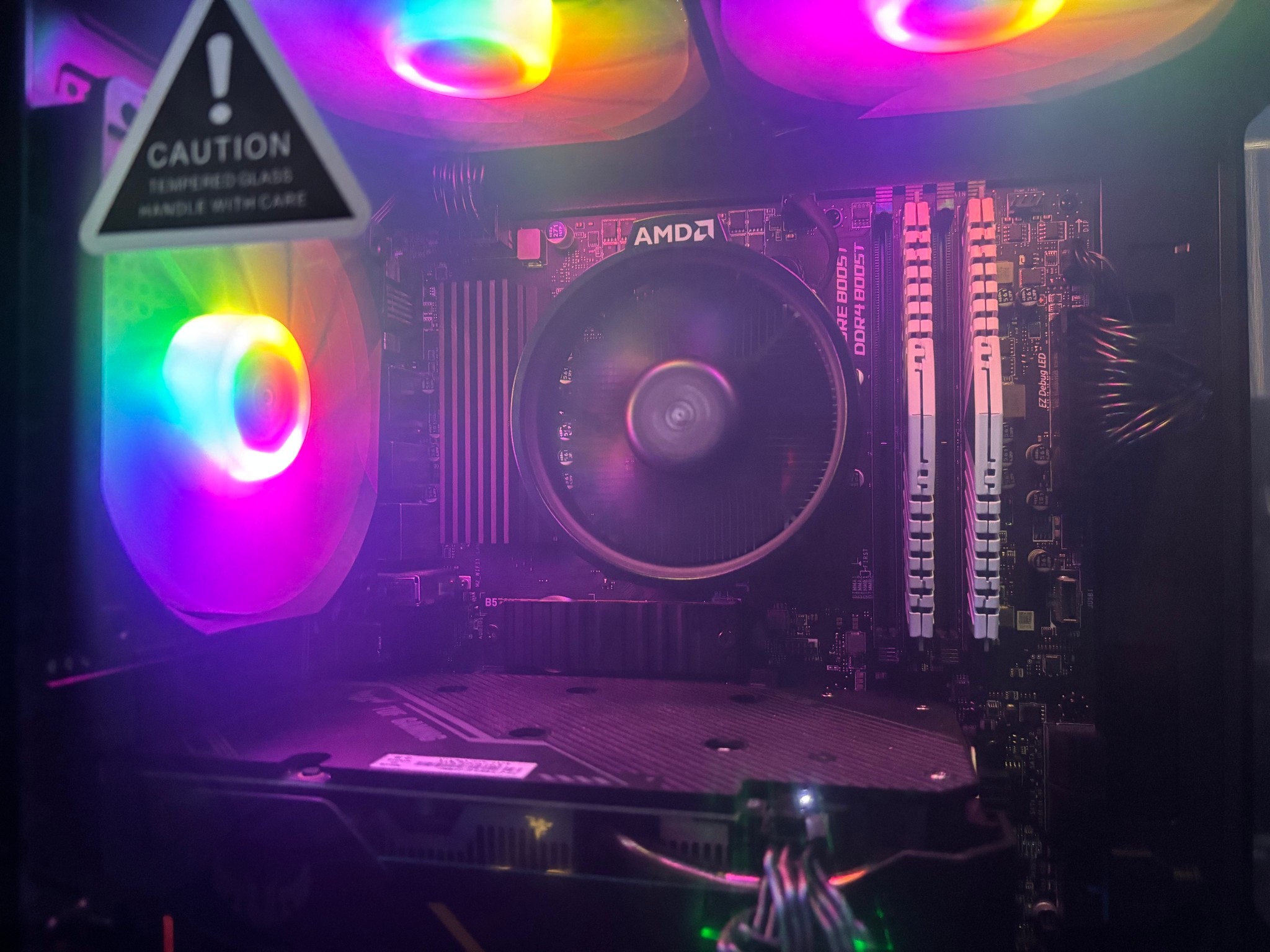Ryzen 5 5500 | 1650 Super | 16GB RAM | 512GB SSD M.2 NVMe | Built in Wifi/BT Gaming PC