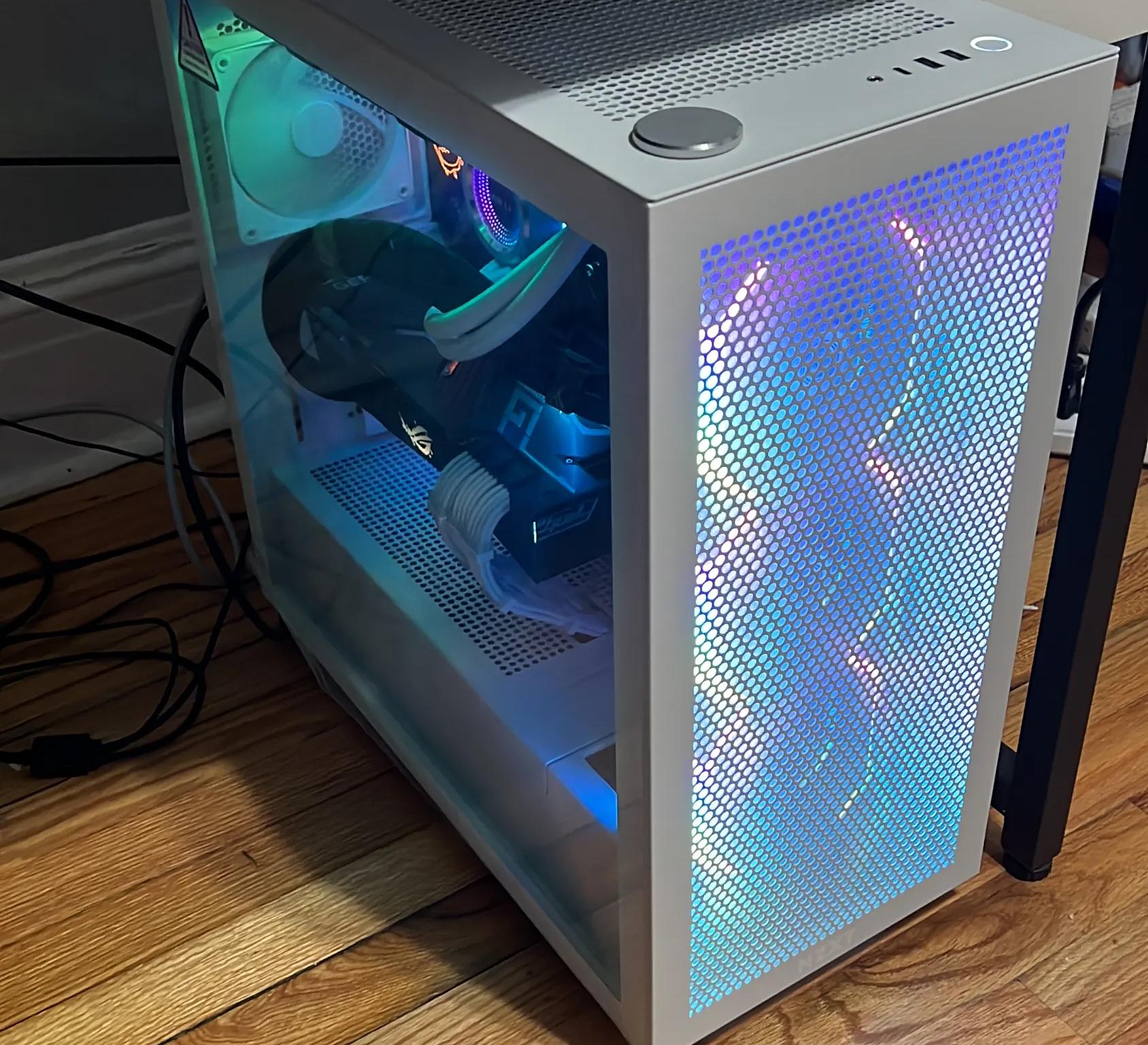 NZXT H7 FLOW 2022 WHITE ATX Mid Tower Case