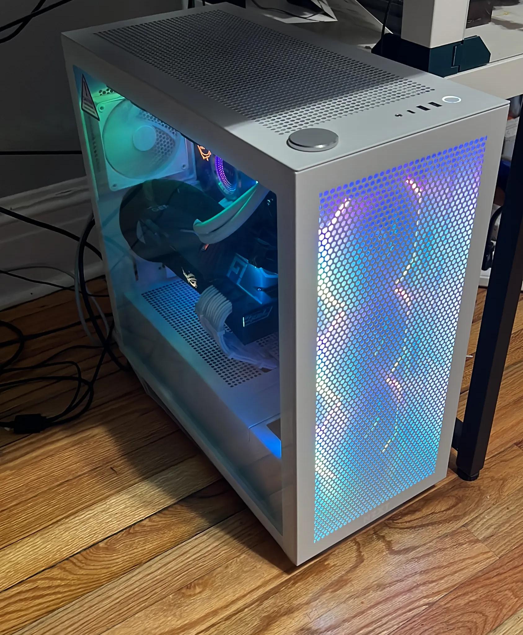 NZXT H7 FLOW 2022 WHITE ATX Mid Tower Case