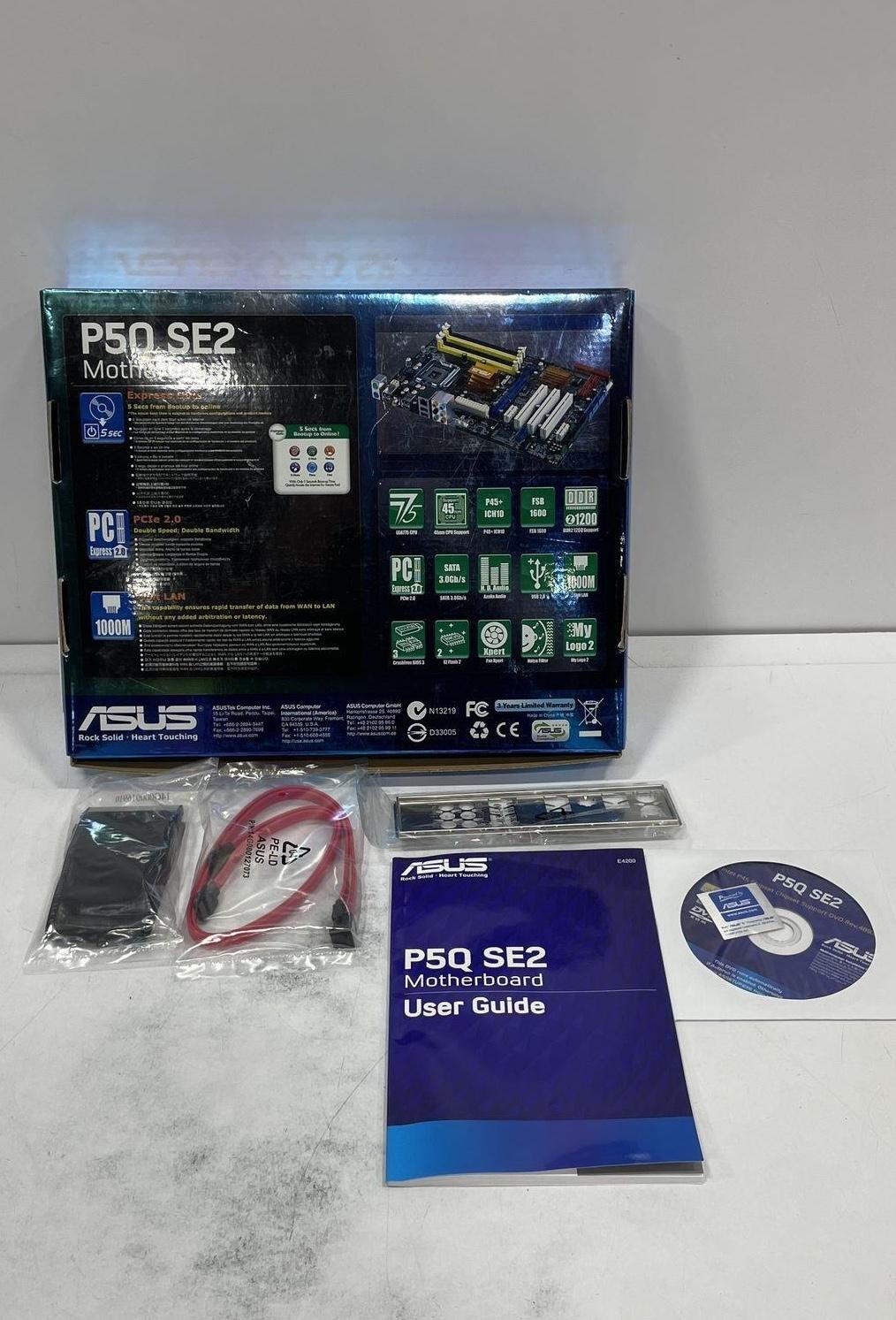 Asus P5q Se2  Socket 775 Retro Beast !