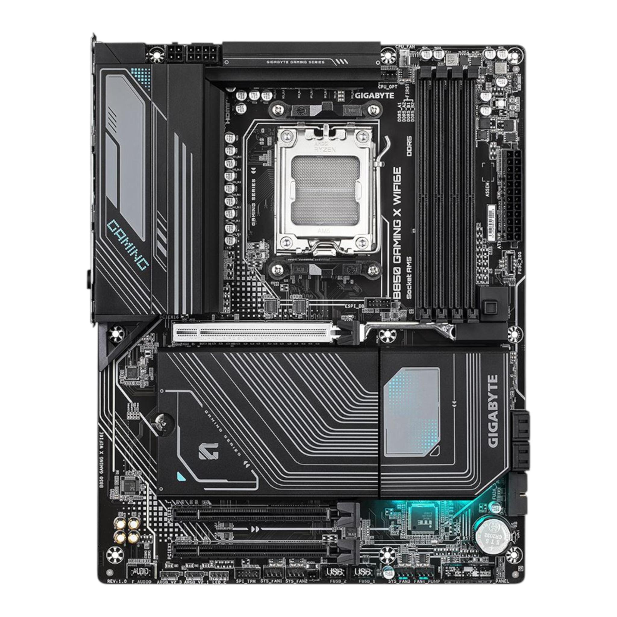 AMD Ryzen 7 9850X3D + Gigabyte B850 Gaming X WIFI 6E (CPU + Motherboard Bundle)