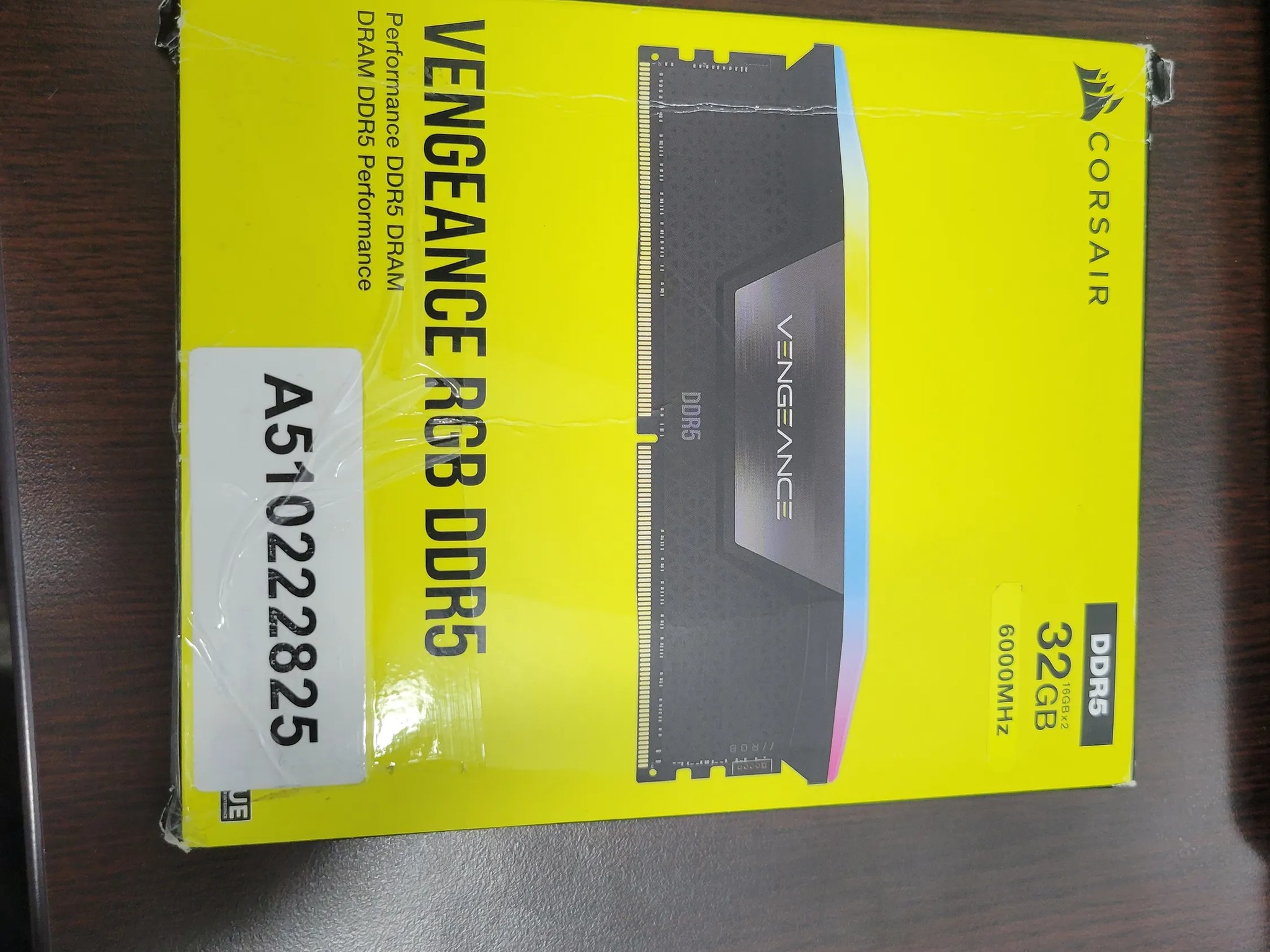 Corsair Vengeance ddr5 32 gb kit 16GB x2 6000 mhz led