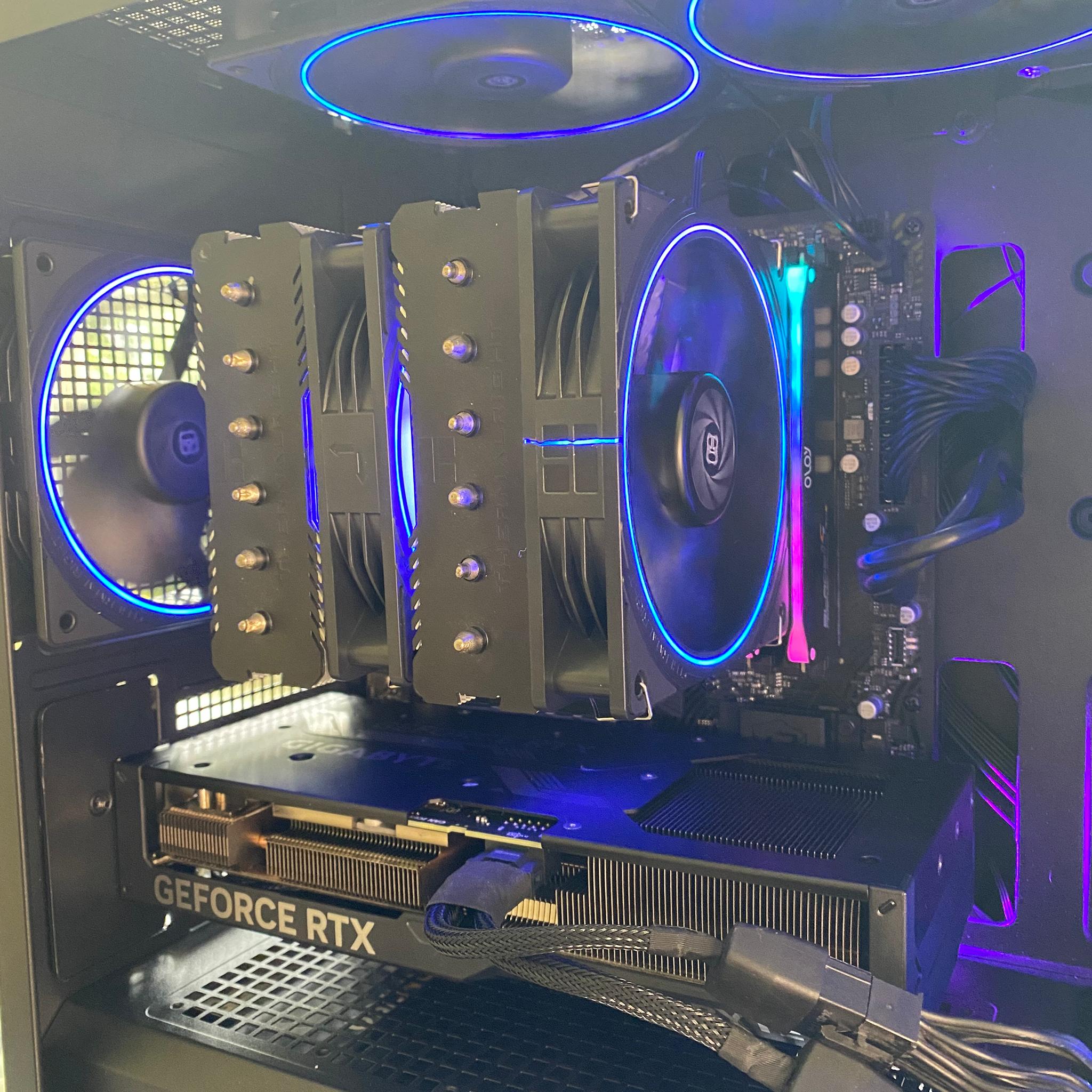Onyx i5 12600kf RTX 4070 Super 32GB DDR5 6000 2TB NVME Gaming, Streaming Content Creation and Art PC