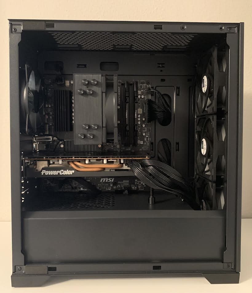 Black Gaming PC | 5 3600, 5700xt, 32Gb RAM, 1Tb NVME SSD