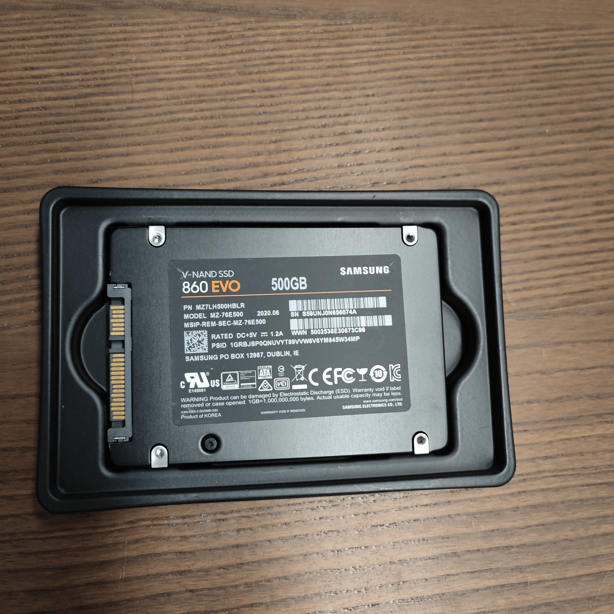 Samsung 860 Evo 500 GB 2.5" SATA SSD