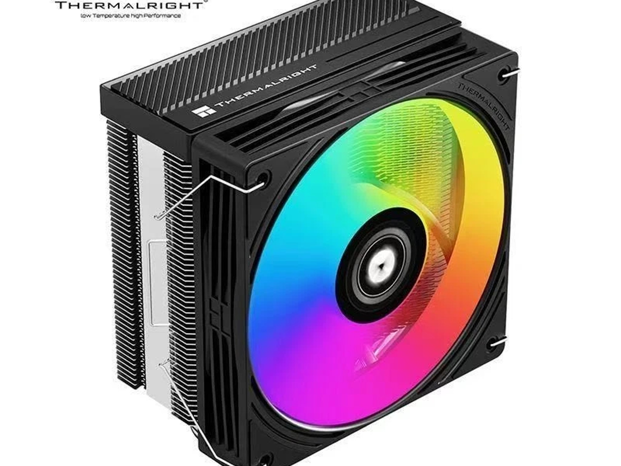 Thermalright AX120-S BLACK CPU Air Cooler AM4 AM5 4 Heat Pipes Black ARGB