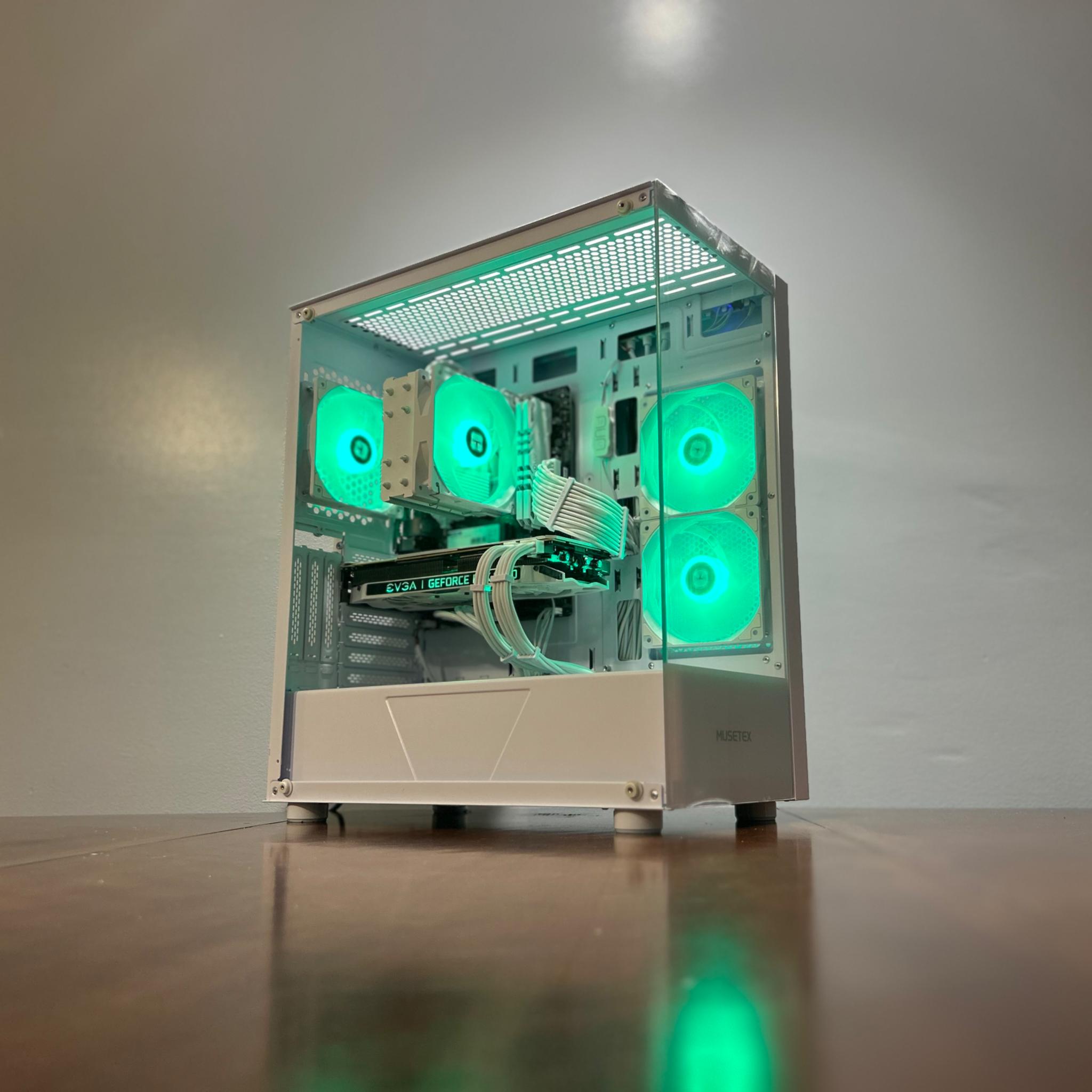 🔘⚪️ ARCTIC-HALO ⚪️🔘 GAMING PC | 1440p | RTX 2080 8GB
