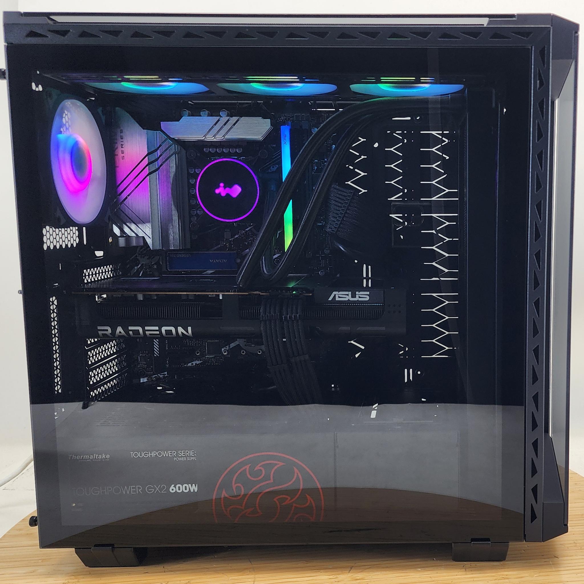 Gaming PC i7-14700KF 16GB RAM 1TB SSD RX 9070 16GB 16GB Windows 11 Computer