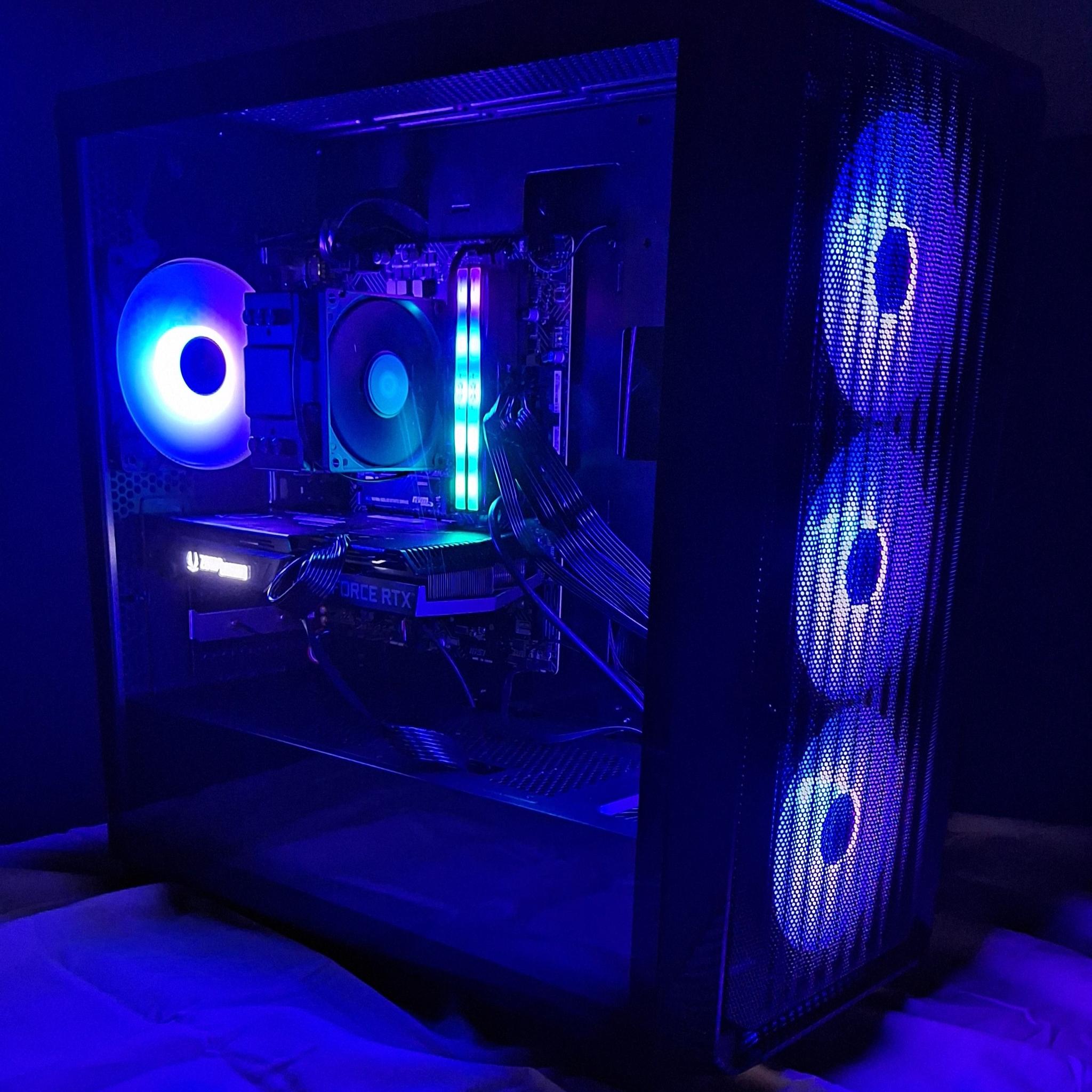1440p Custom Gaming PC | RTX 3070 | i5-12600KF | 32GB DDR4 RAM | 2TB SSD | 850W PSU