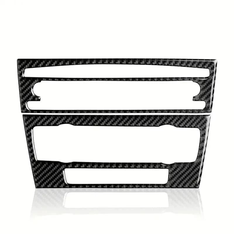 Premium Carbon Fiber CD Panel Decal for BMW E90/E92/E93 (2005-2012)
