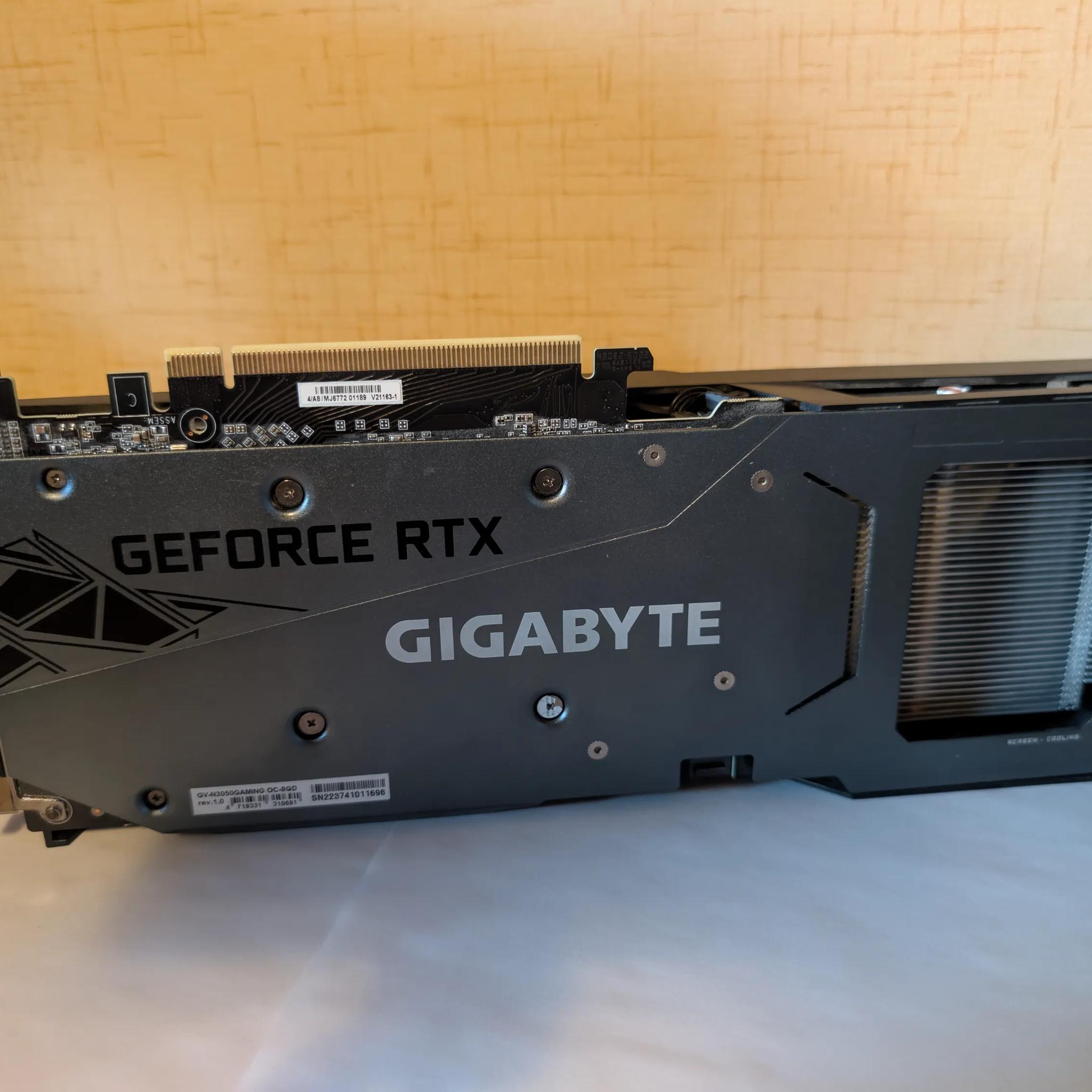 Gigabyte 3050 OC 8GB