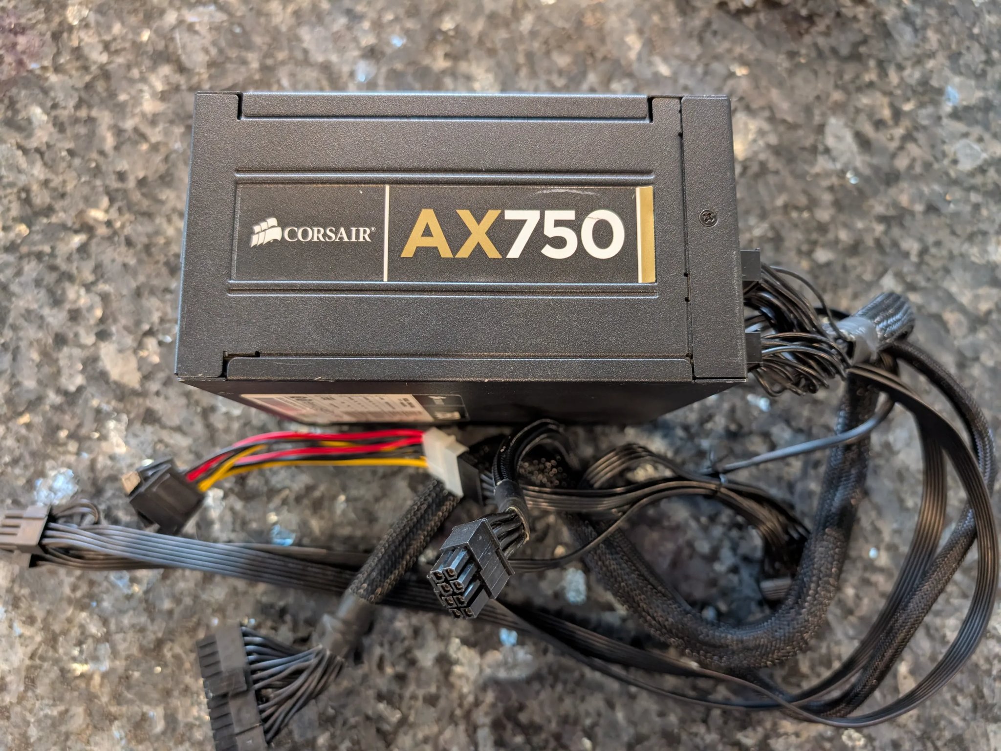 Corsair Ax750 750W Modular power supply PSU