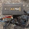 Corsair Ax750 750W Modular power supply PSU
