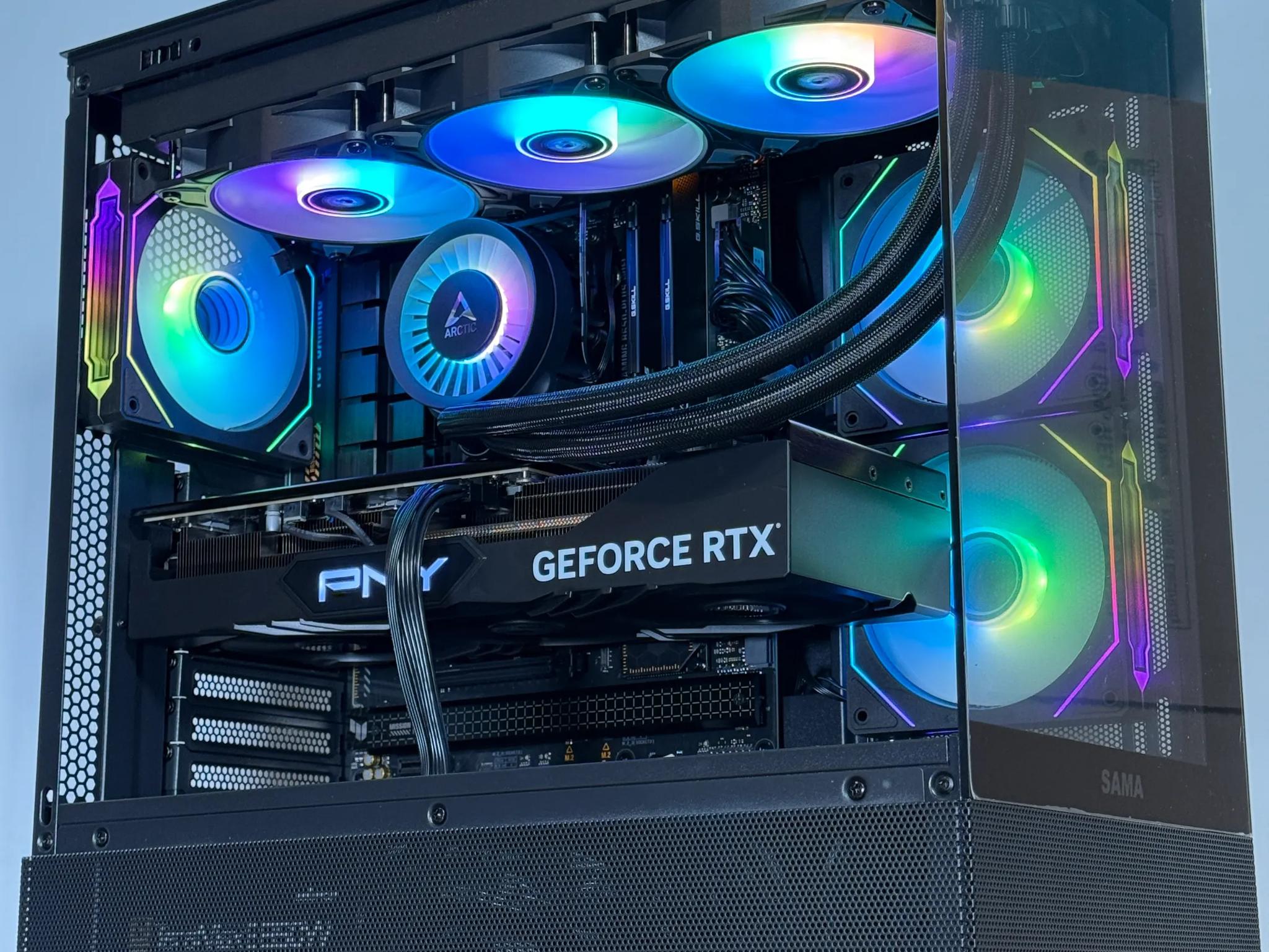 RTX 4080 Super Ryzen 9800X3D Gaming PC