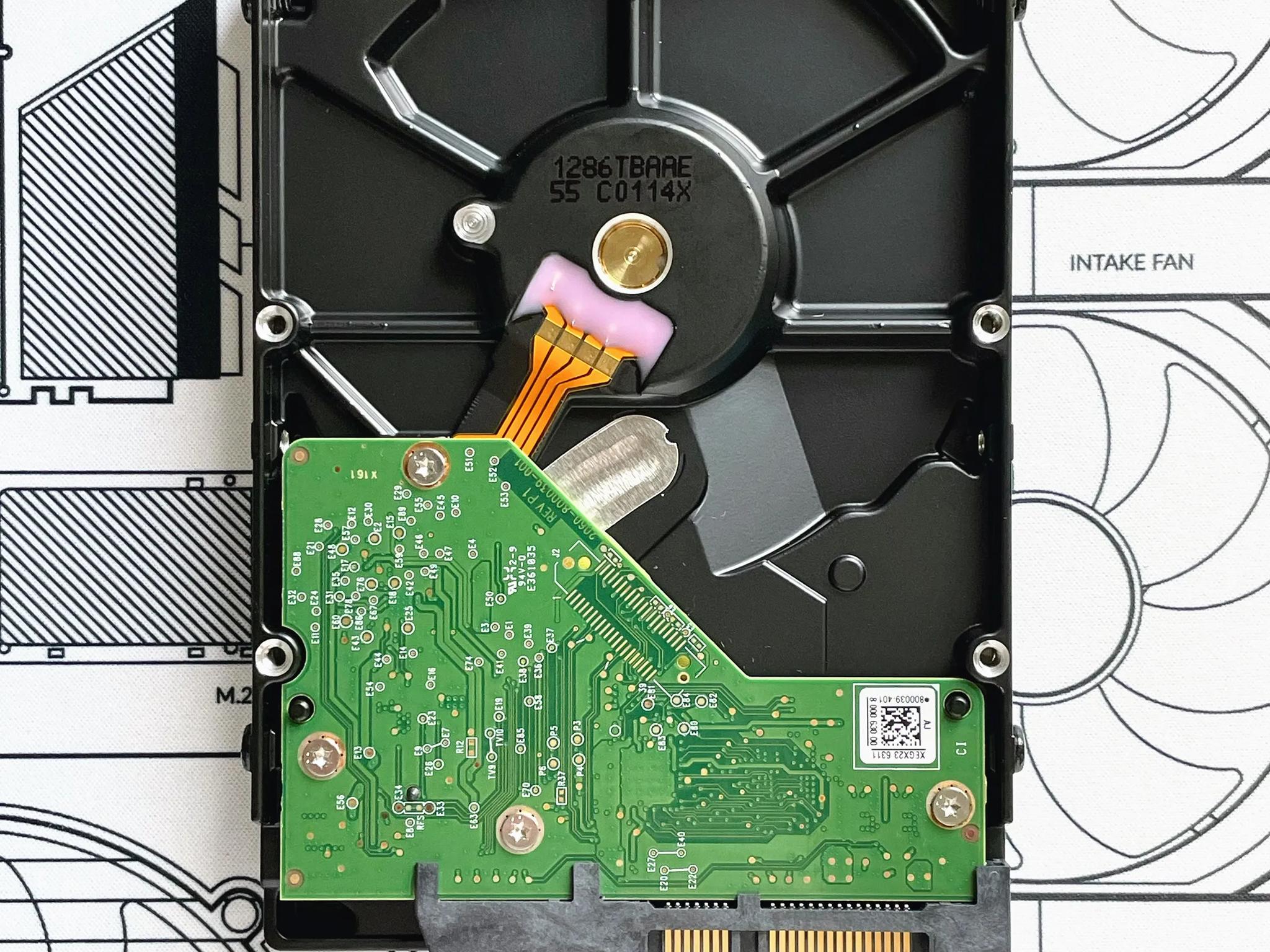 Western Digital 1TB WD Blue 7200 RPM Internal Hard Drive HDD (WD10EZEX)