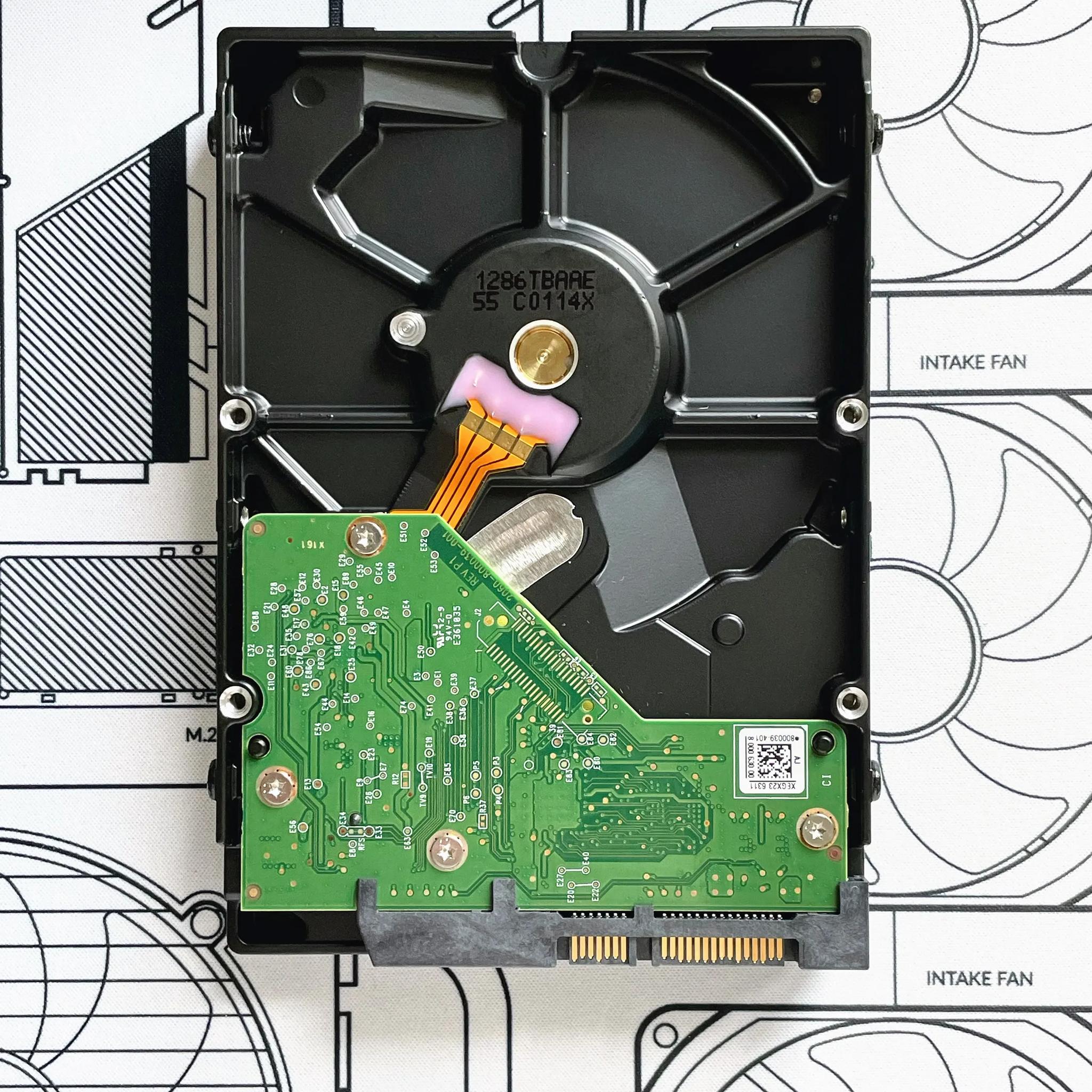 Western Digital 1TB WD Blue 7200 RPM Internal Hard Drive HDD (WD10EZEX)