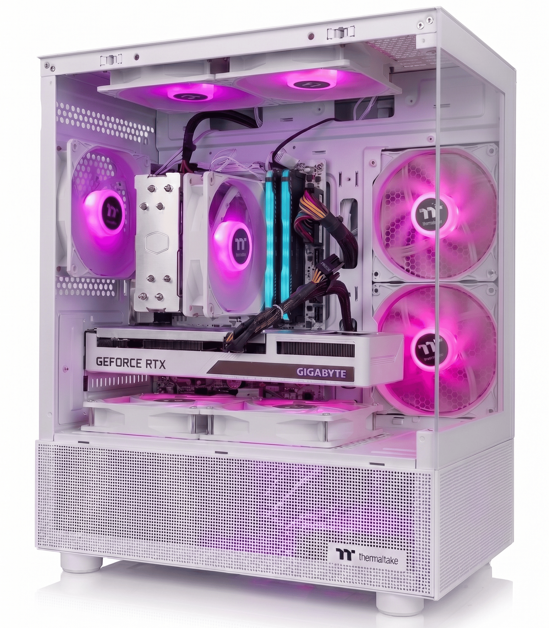 White Out RTX 3060 12GB Gaming PC - Ryzen 5500 | 16 GB DDR4 | 512 GB SSD